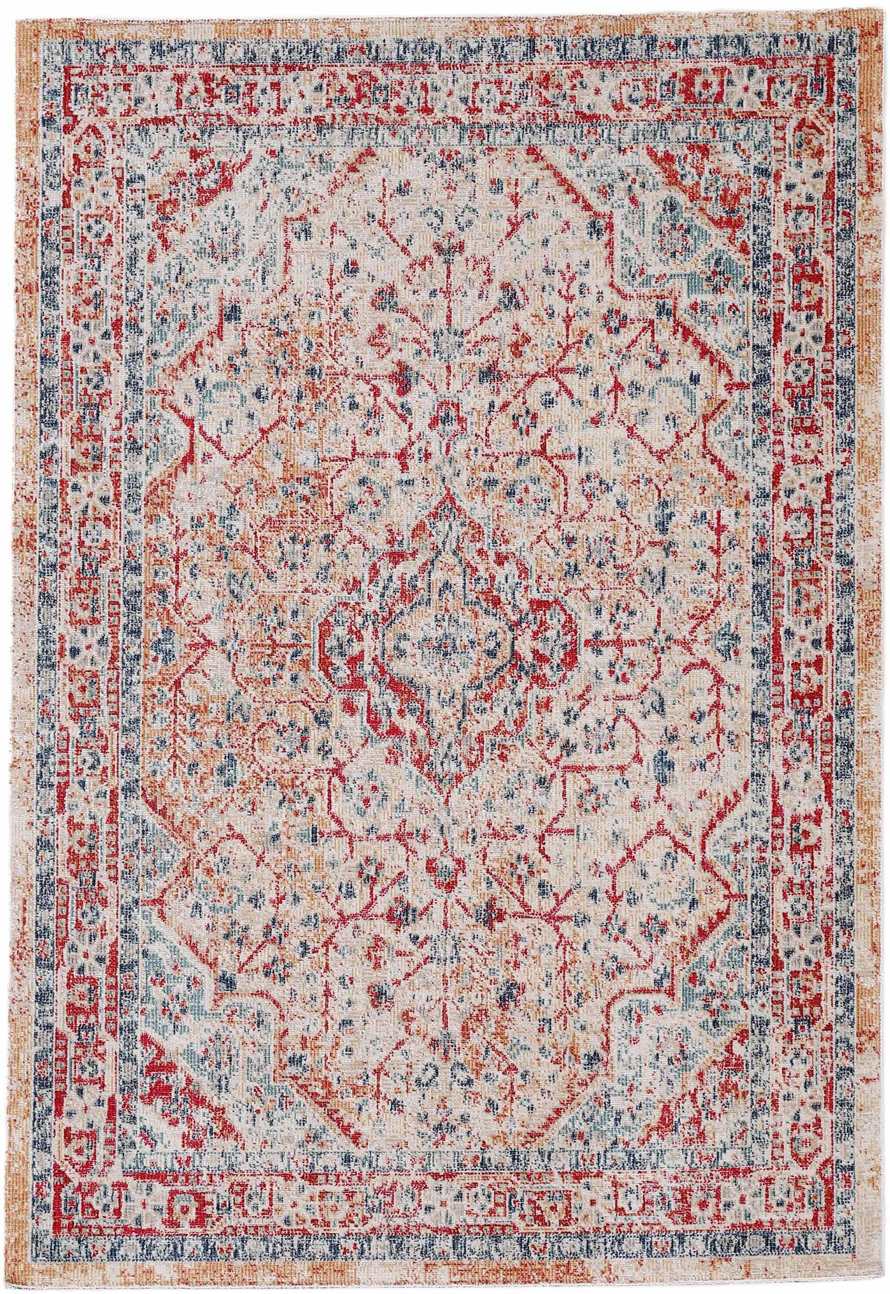 carpetfine Teppich »Noah_2«, rechteckig, 3 mm Höhe, Orient Vintage Look, Wo günstig online kaufen