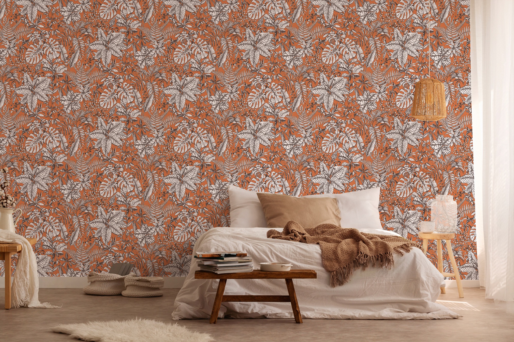 Daniel Hechter Vliestapete »Dschungel«, botanisch-tropisch-floral, Designertapete Tapete Dschungel Tapeten Wohnzimmer Schlafzimmer Küche