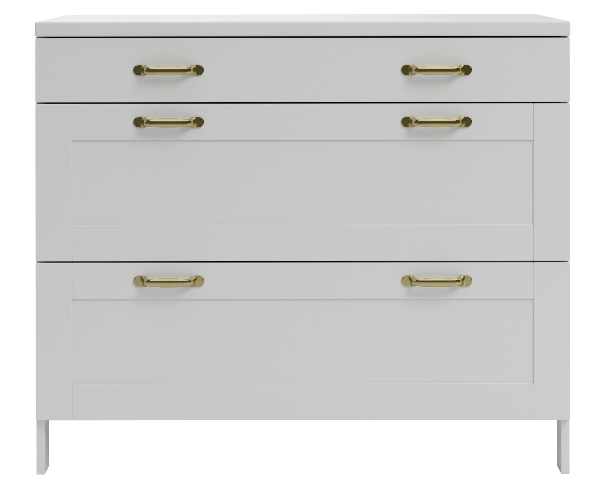 Home affaire Unterschrank »Alba«, (1 St.), Breite 100 cm, Kiefer massiv, 3 Schubkästen