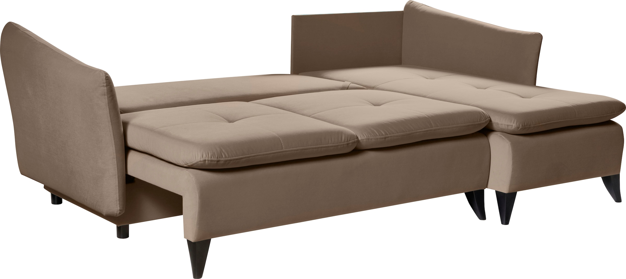 online Moderne Schlaffunktion Sofa »Vesuv«, losen mit bestellen WERK2 Rückenkissen, Ecksofa Eckcouch mit