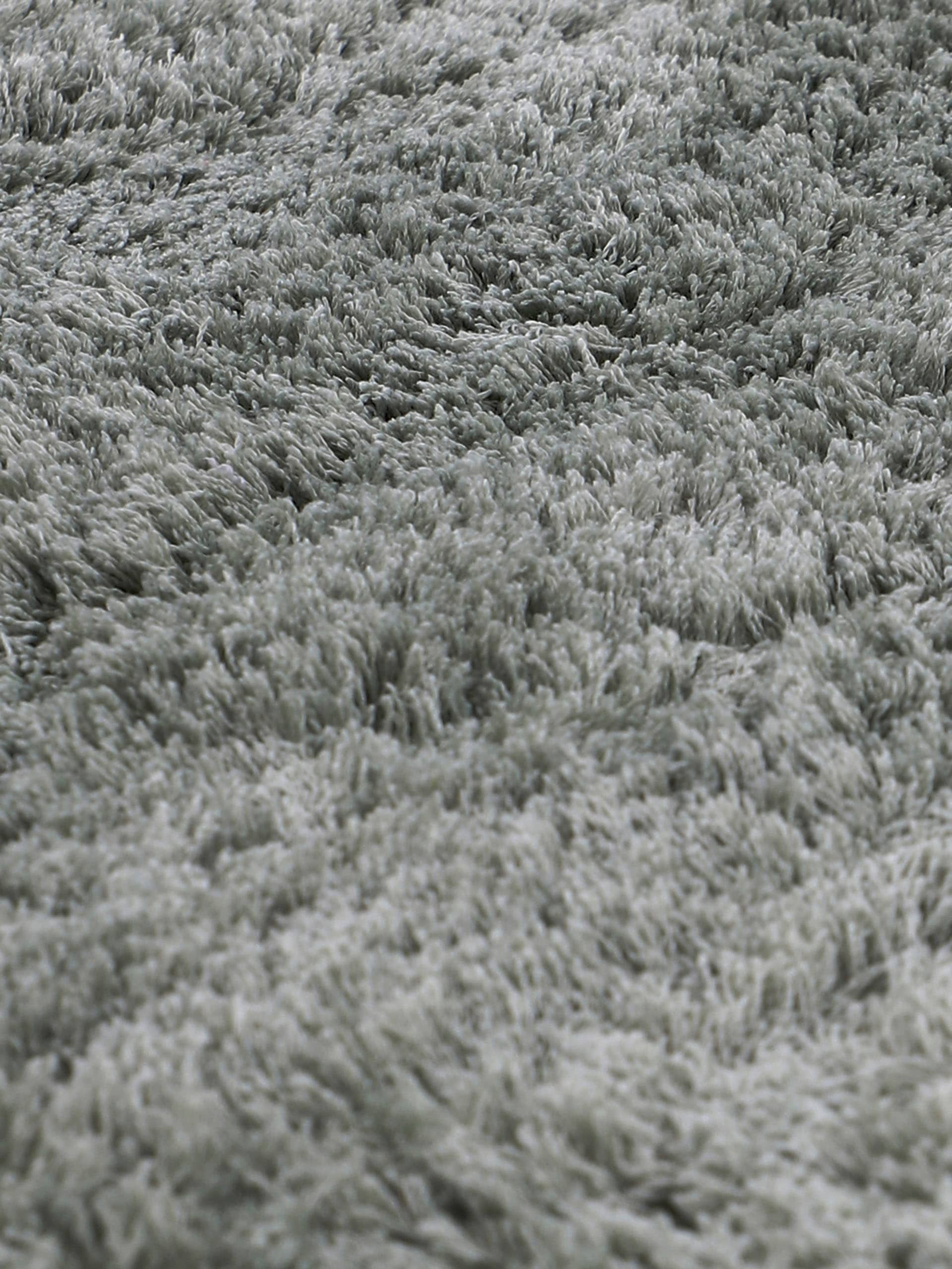 carpetfine Teppich »Silky«, rund, 20 mm Höhe, Shaggy, Langflor, uni, besonders weich, handarbeit
