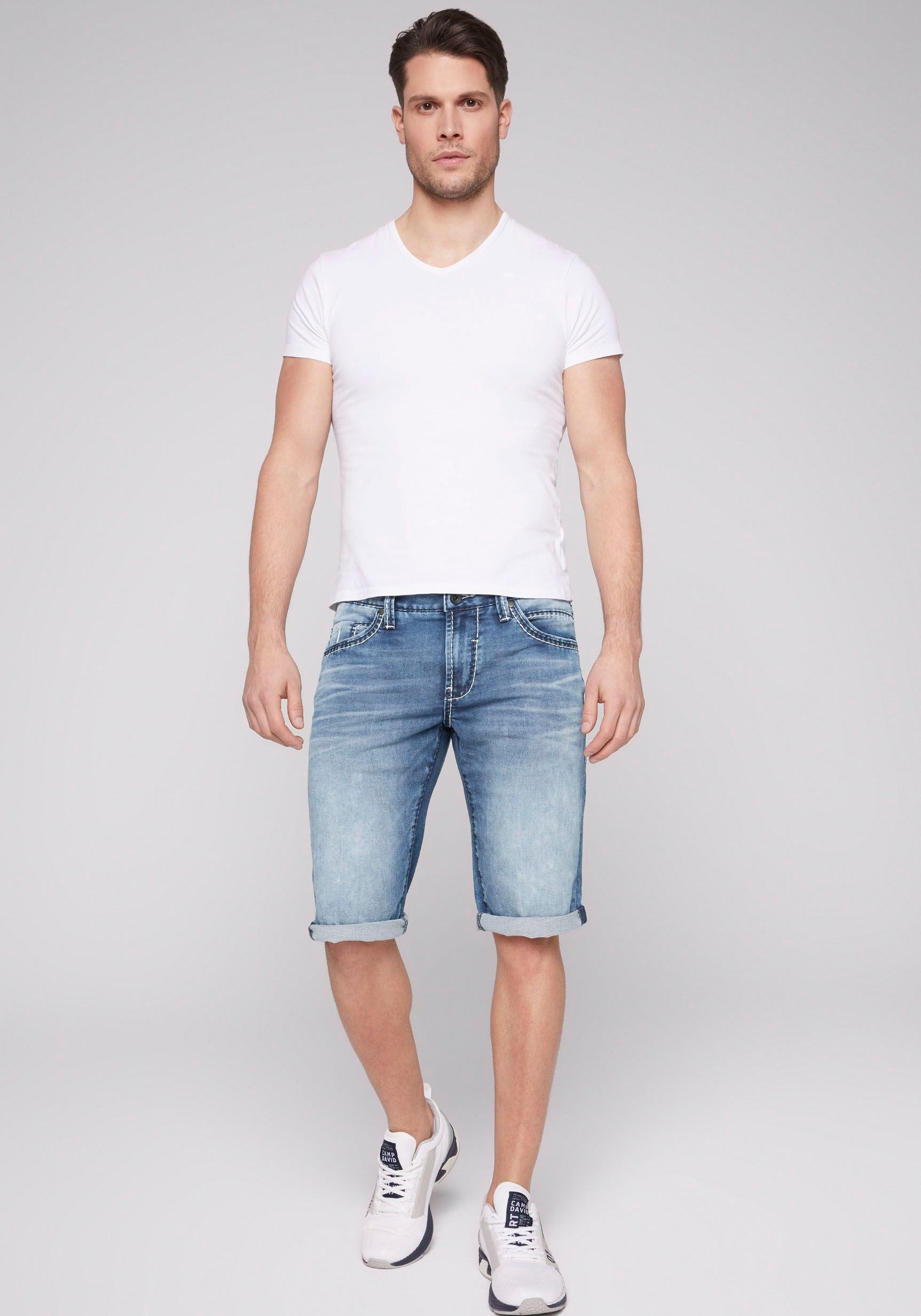 13. Bild von CAMP DAVID Bermudas, mit Turn-Up Saum