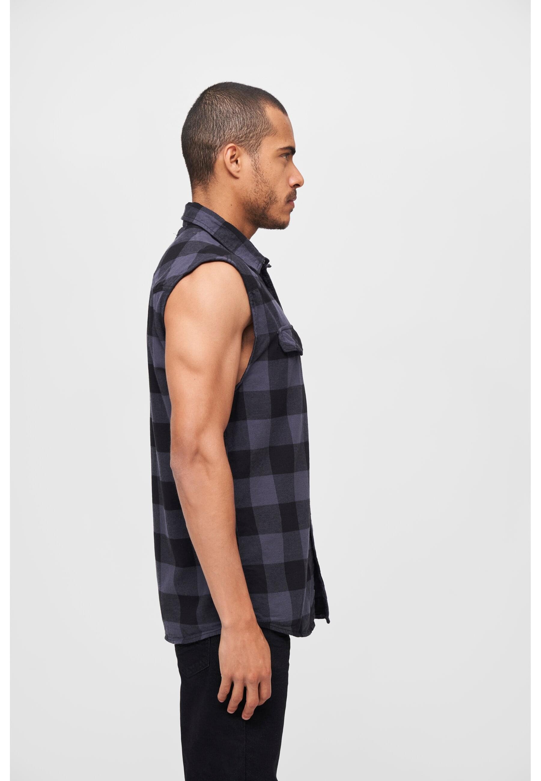 Brandit Jerseyweste »Brandit Herren Checkshirt Sleeveless« 1 Stk.