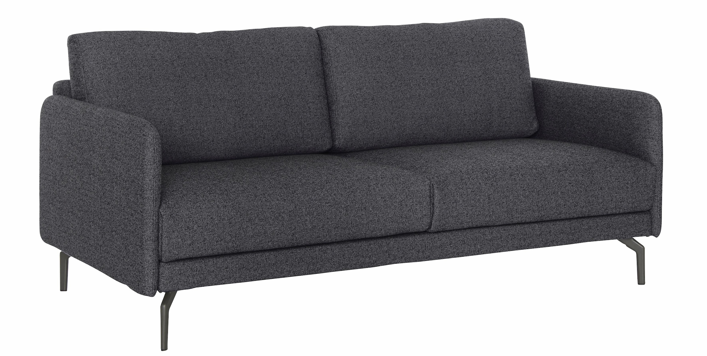 Creation BY ROLF BENZ 3-Sitzer »CR.450, Designsofa, edles Sofa, Loungesofa, Ledersofa, klares Design« Armlehne sehr schmal, Breite 190 cm, Alugussfuß Umbragrau