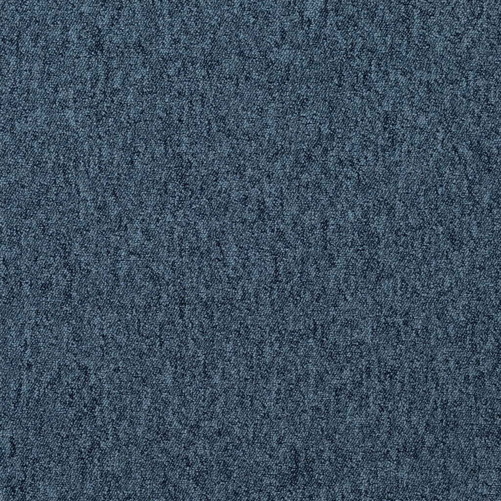Renowerk Teppichfliese »Colorado«, quadratisch, 6,5 mm Höhe, 20 Stk., 5 m², blau, fußbodenheizungsgeeignet, Teppichfliese 50 cm x 50 cm
