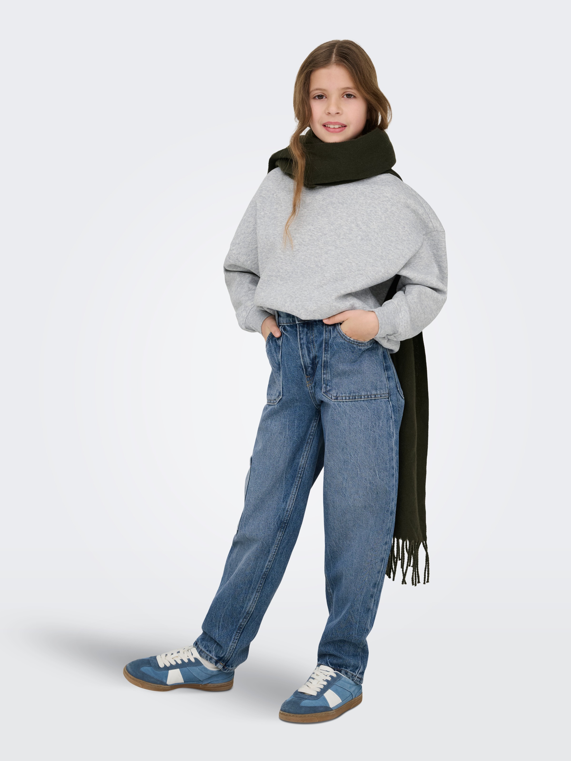 KIDS ONLY Sweatshirt »KOGSWEAT L/S CREW OVERSIZE SWT NOOS«
