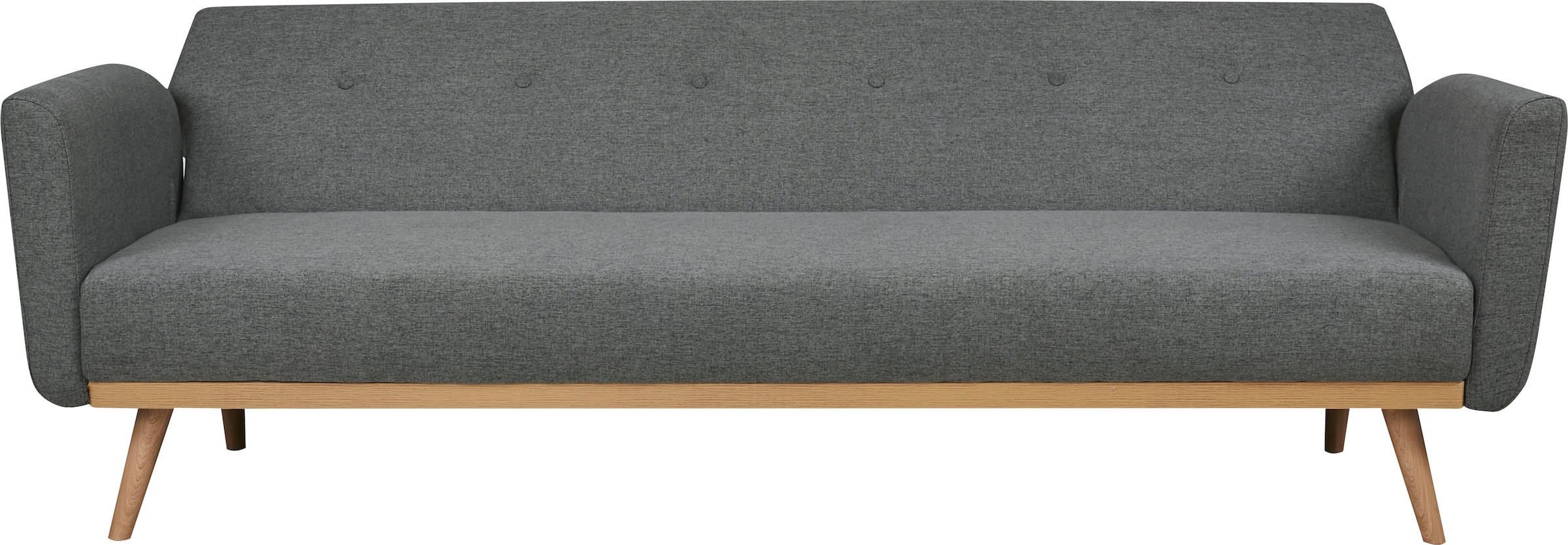 SalesFever Schlafsofa »Komfortables Sofa zum Entspannen« Knopfheftung an de günstig online kaufen