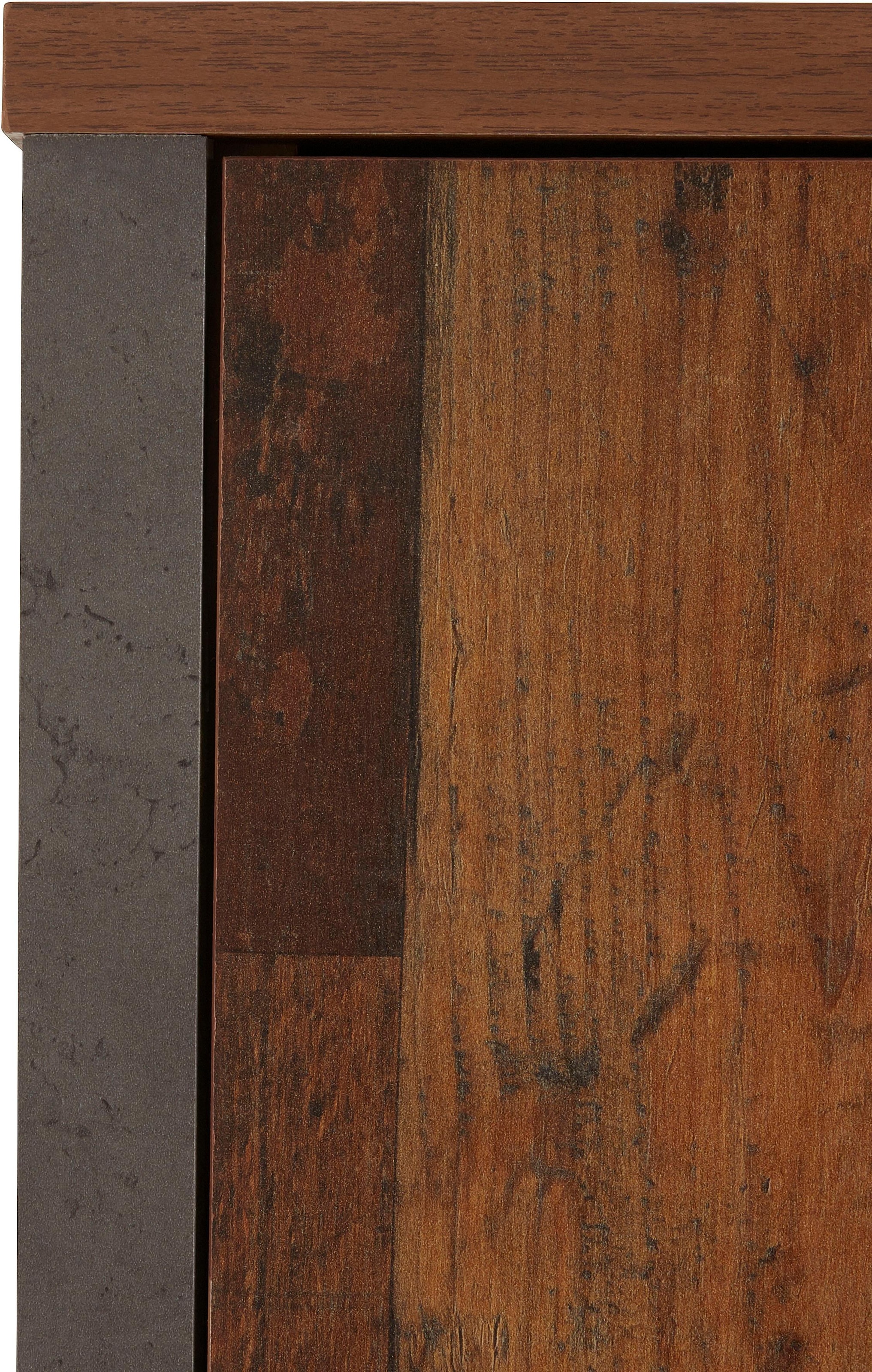 FORTE Kleiderschrank »Clif«, (Maße: B/H/T ca. 156x205x52 cm), mit Spiegelauflage