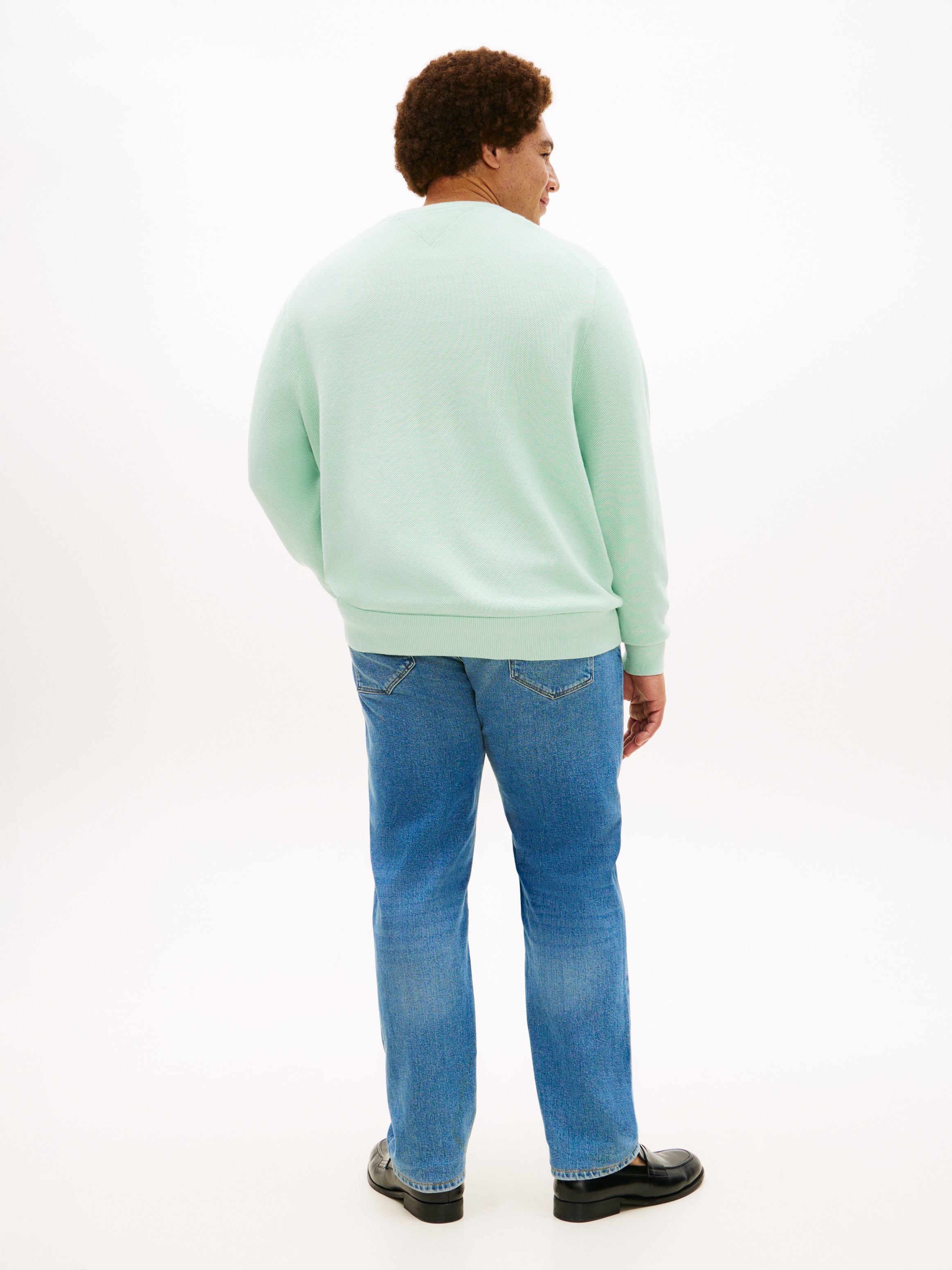Tommy Hilfiger Big & Tall Rundhalspullover »ESSENTIAL STRUCTURE CREW NECK« Große Größen, regular fit