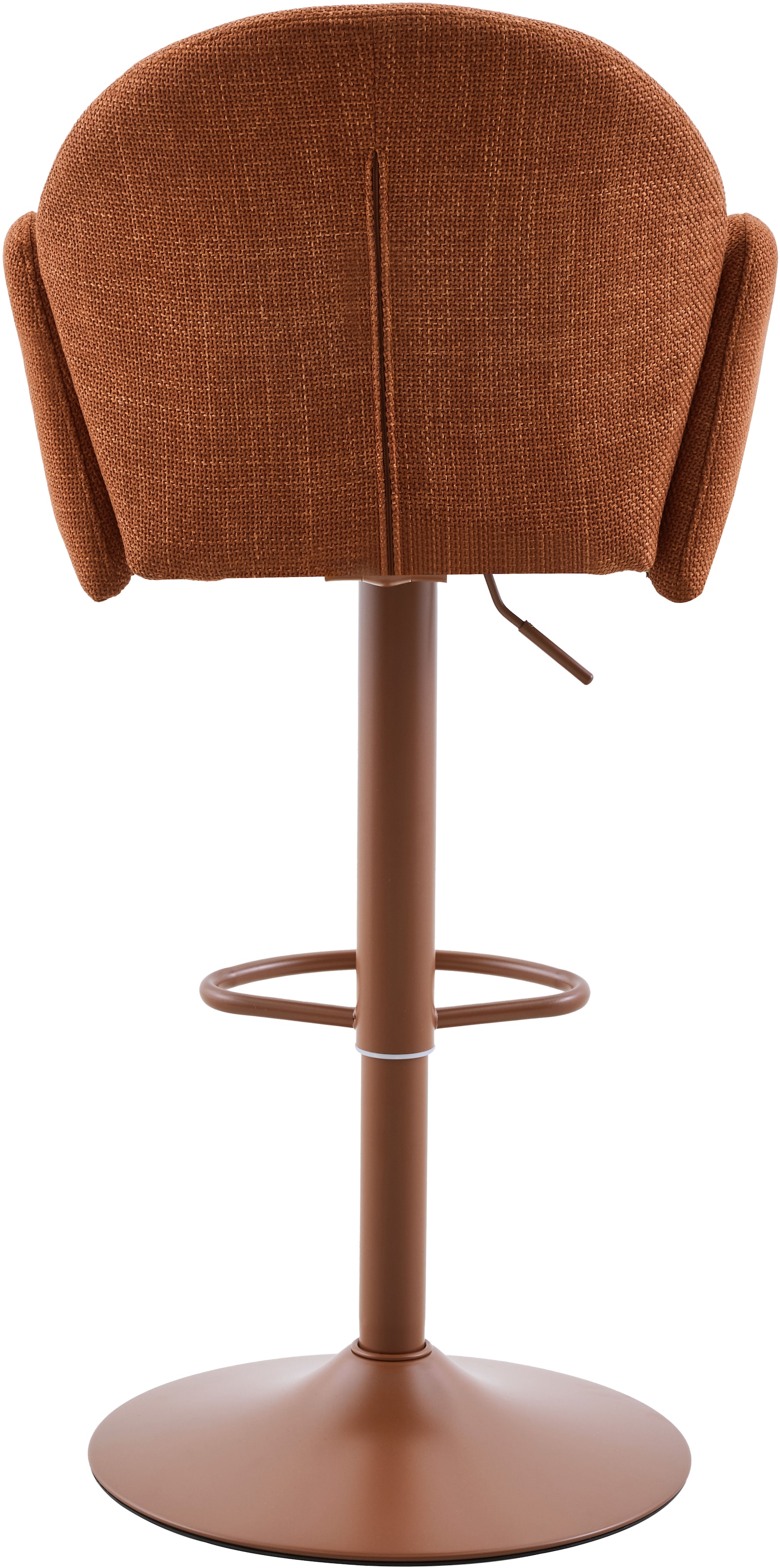 HELA Barhocker »HOLLY« Set, 2 Stk. tlg. 360° drehbar, Höhenverstellbar, Armlehnen, Gestell angepasst an Bezug