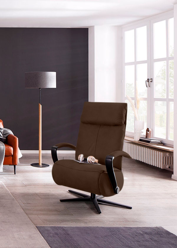 W.SCHILLIG Relaxsessel »rumbaa« wahlweise mit Doppelmotor, in Größen S, M & L, mit 5-Sternfuß