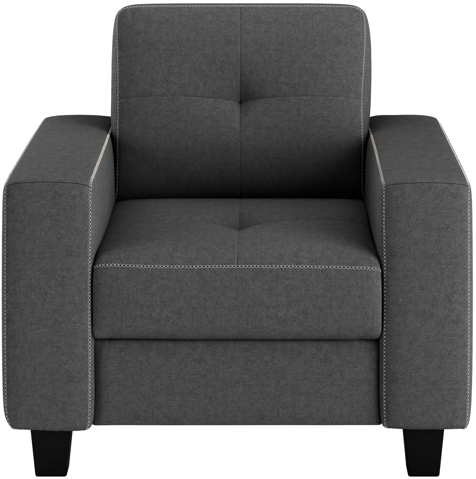 Home affaire Sessel »Varese« Kreuznaht in beige günstig online kaufen