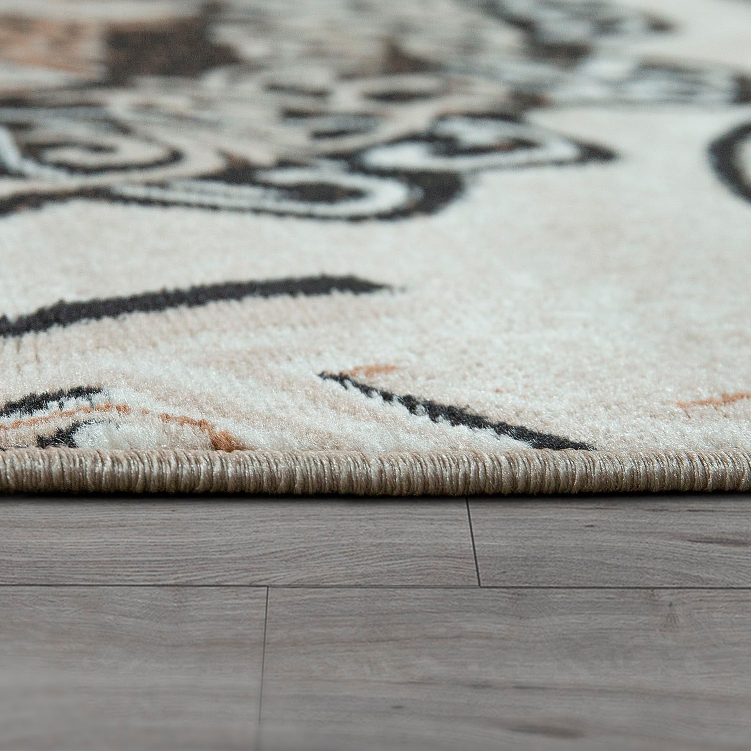 Paco Home Teppich »Sinai 077«, rechteckig, 13 mm Höhe, Kurzflor, Ornamente in dezenten Farbtöne