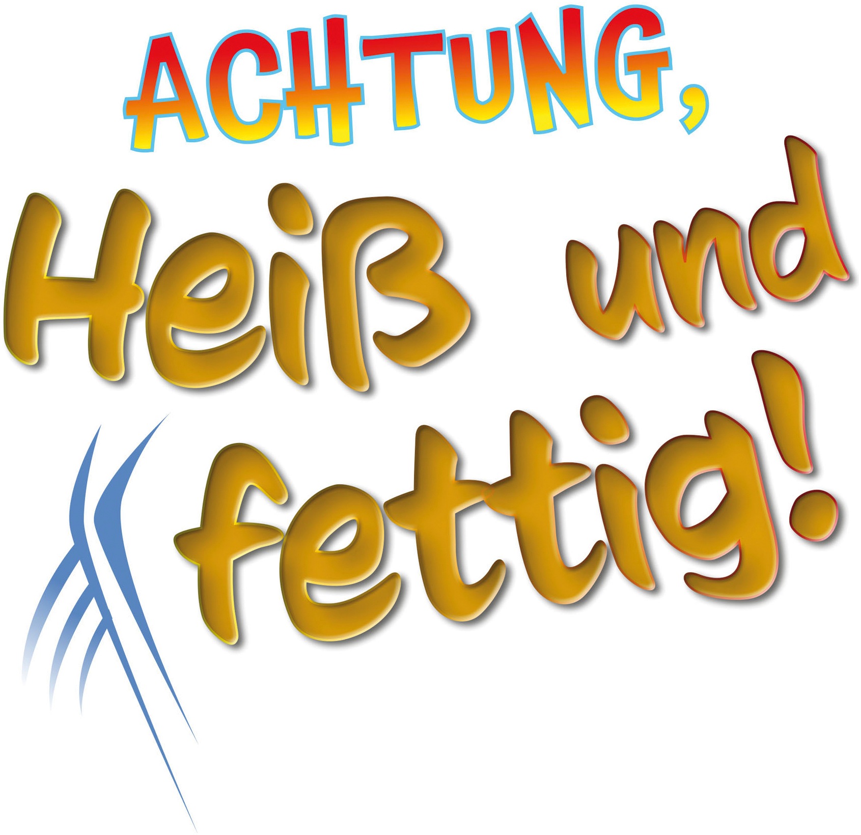 MEGABLEU Spiel »Achtung, heiß und fettig!«