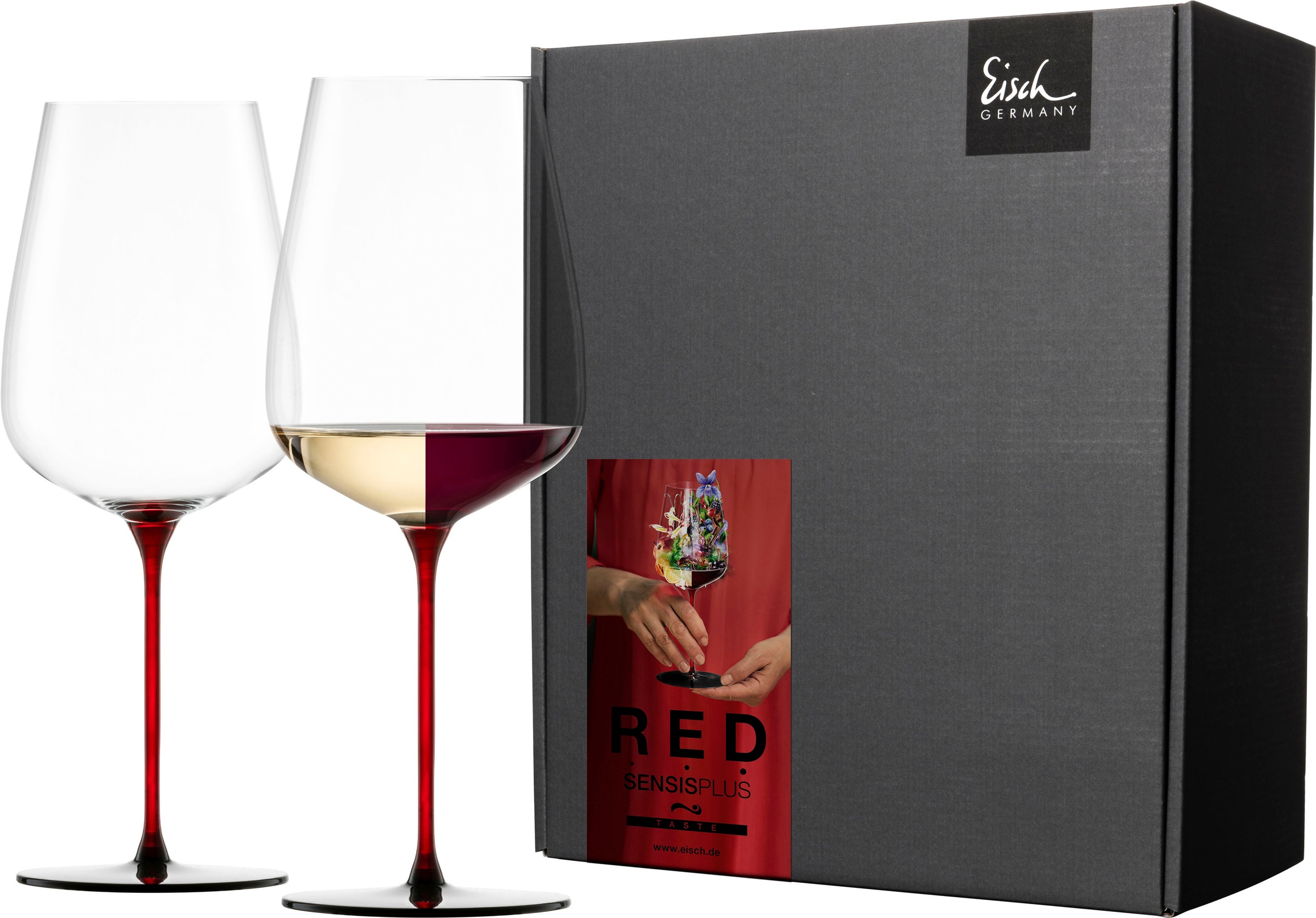 Eisch Germany Weinglas »RED SENSISPLUS«, (Set, 2 tlg., 2 Gläser im Geschenk günstig online kaufen