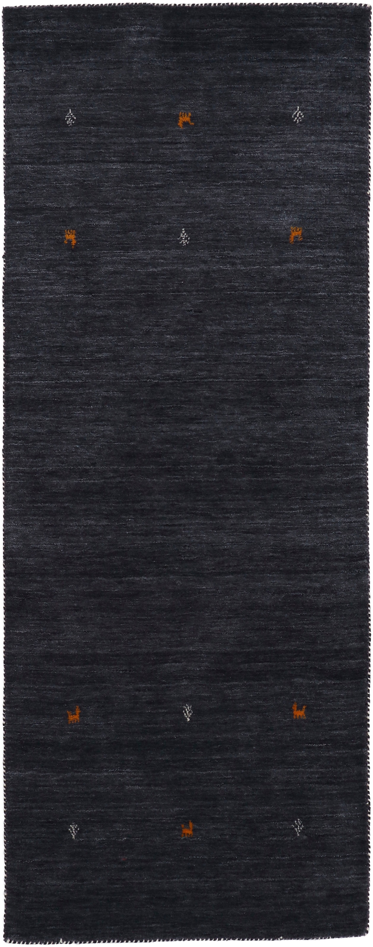 carpetfine Wollteppich »Gabbeh Uni, auch als Läufer erhältlich«, rechteckig günstig online kaufen