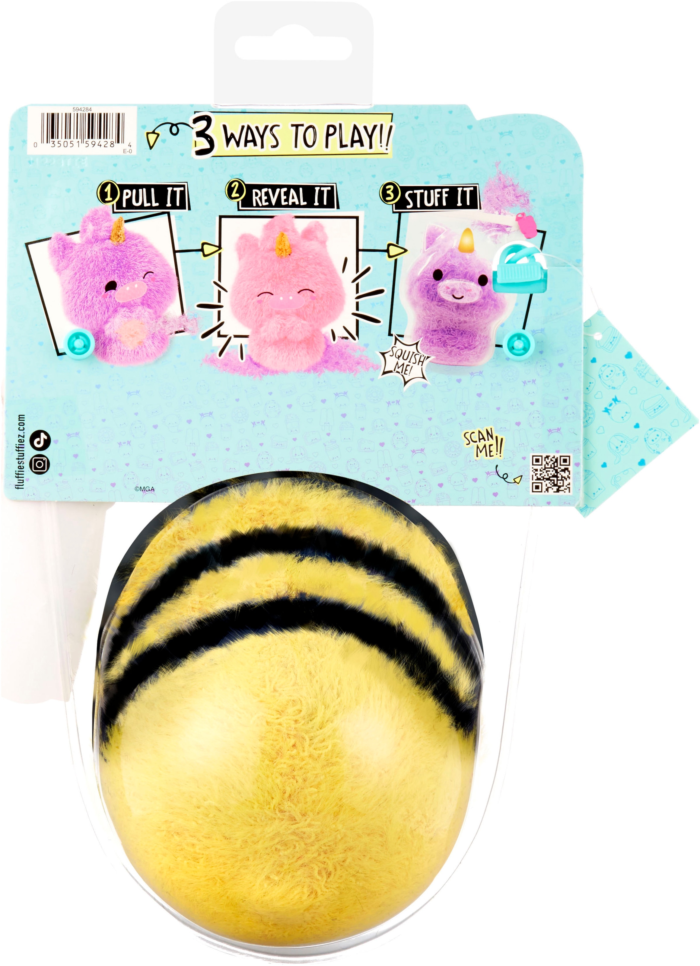 Plüschfigur »Fluffie Stuffiez Small Plush - Bee/ Lady Bug«
