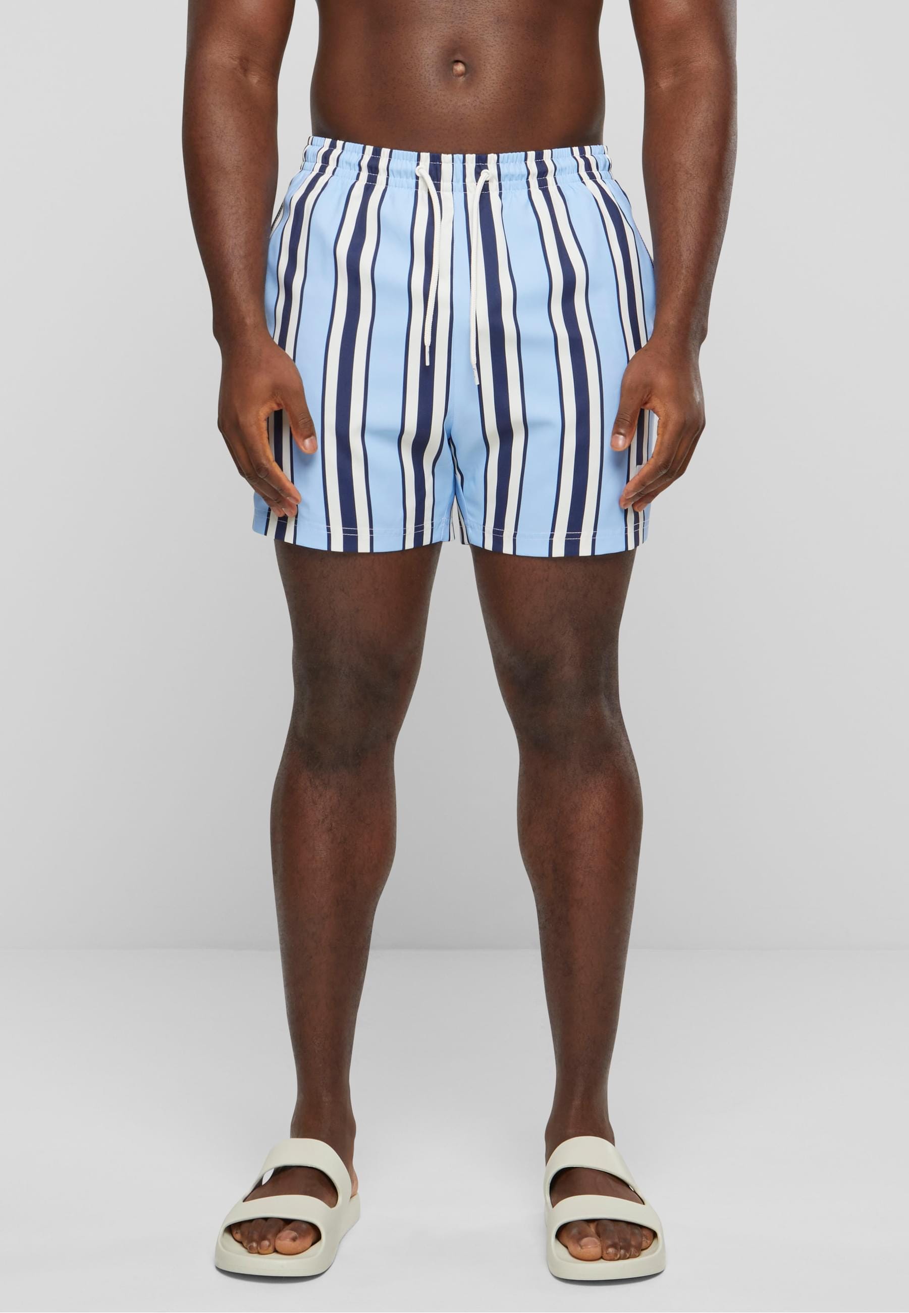 Karl Kani Badeshorts »Karl Kani Herren KM-SW013-090-26 Retro Striped Swim Shorts«