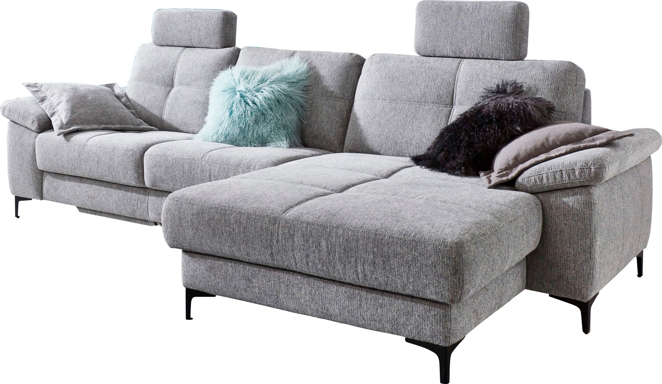 3C Carina Ecksofa »Burnaby bequem und modern, OTTOs Choice, L-Form«, 2 Kopf günstig online kaufen