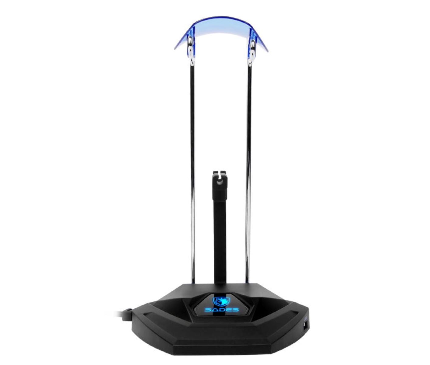 Sades Gaming-Headset »SADES Warden I SA-201 Gaming Headset, Wireless, schwarz/blau, USB«, Rauschunterdrückung