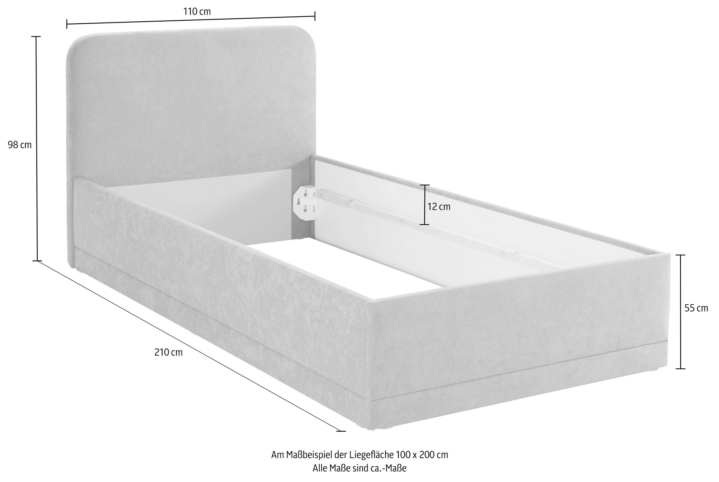 3. Bild von Westfalia Schlafkomfort Polsterbett