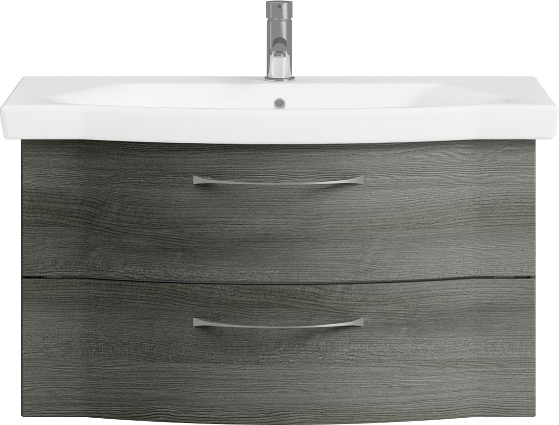 Saphir Badmöbel-Set »6005 Sprint Keramik-Waschtisch, 97 cm breit«, (1 St.), günstig online kaufen