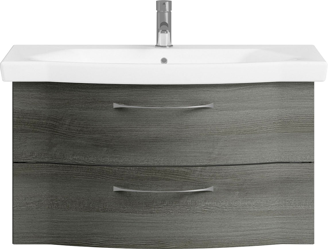 Saphir Badmöbel-Set »6005 Sprint Keramik-Waschtisch, 97 cm breit« 1 Stk. tl günstig online kaufen