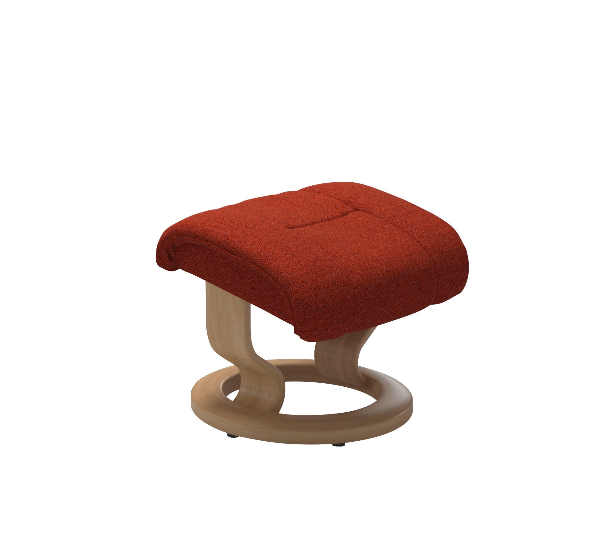 Stressless® Relaxsessel »Reno«, (Set, Relaxsessel mit Hocker), mit Hocker, mit Classic Base, Größe S, M & L, Gestell Eiche