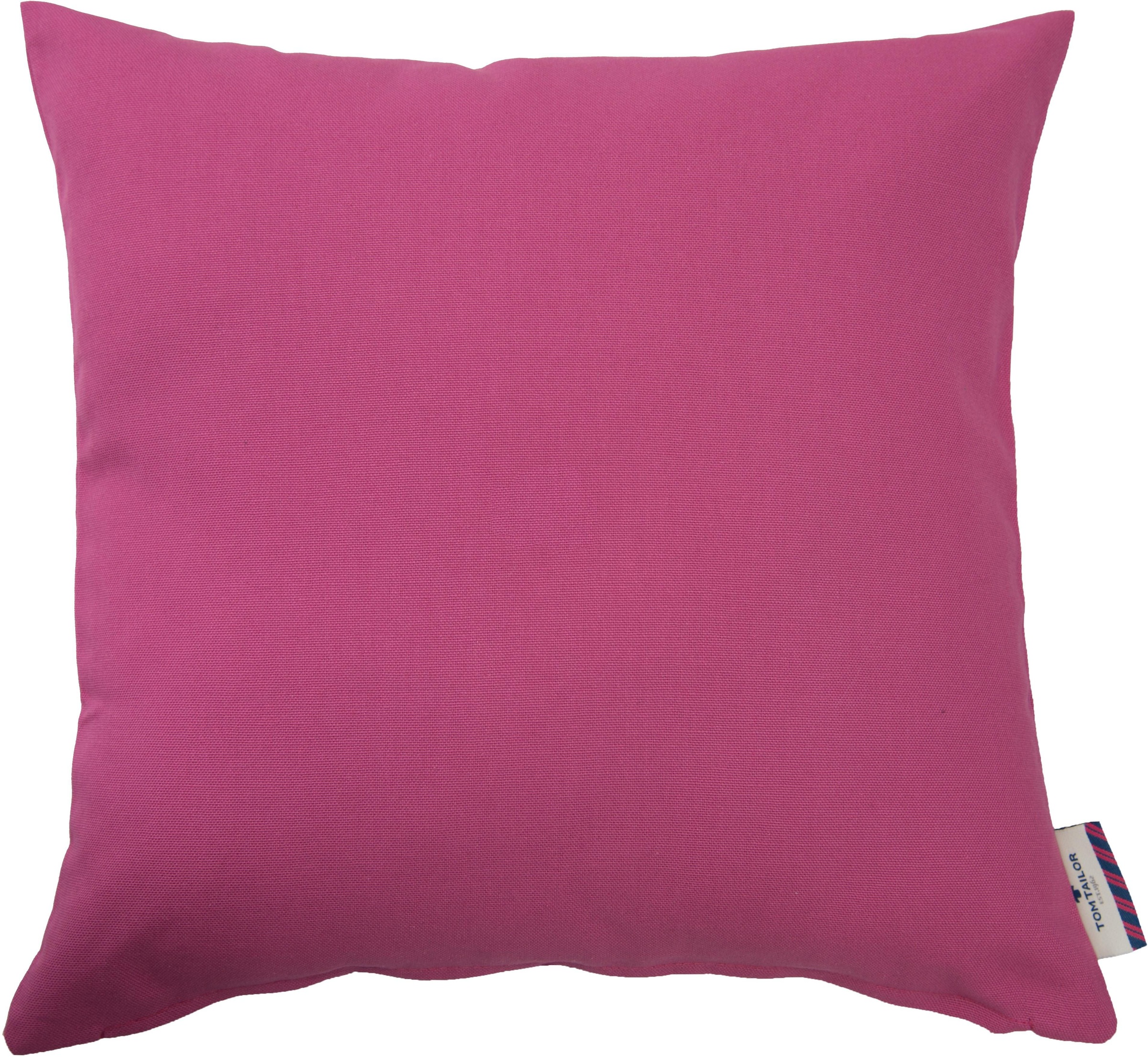 TOM TAILOR HOME Dekokissen »Dove«, unifarben, Kissenhüllen ohne Füllung, 2er Pack