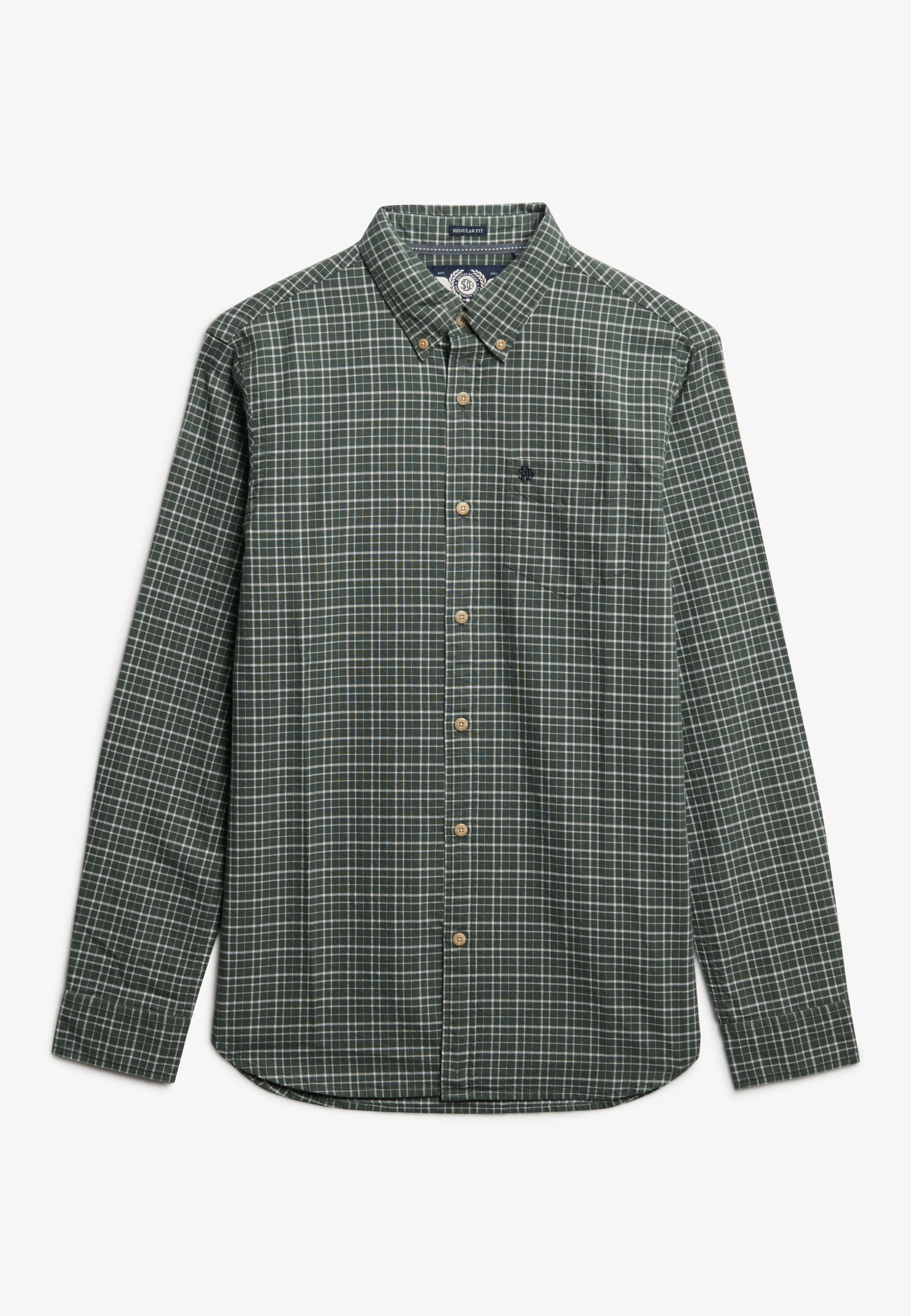 Superdry Langarmhemd »PREMIUM CHECK OXFORD SHIRT«