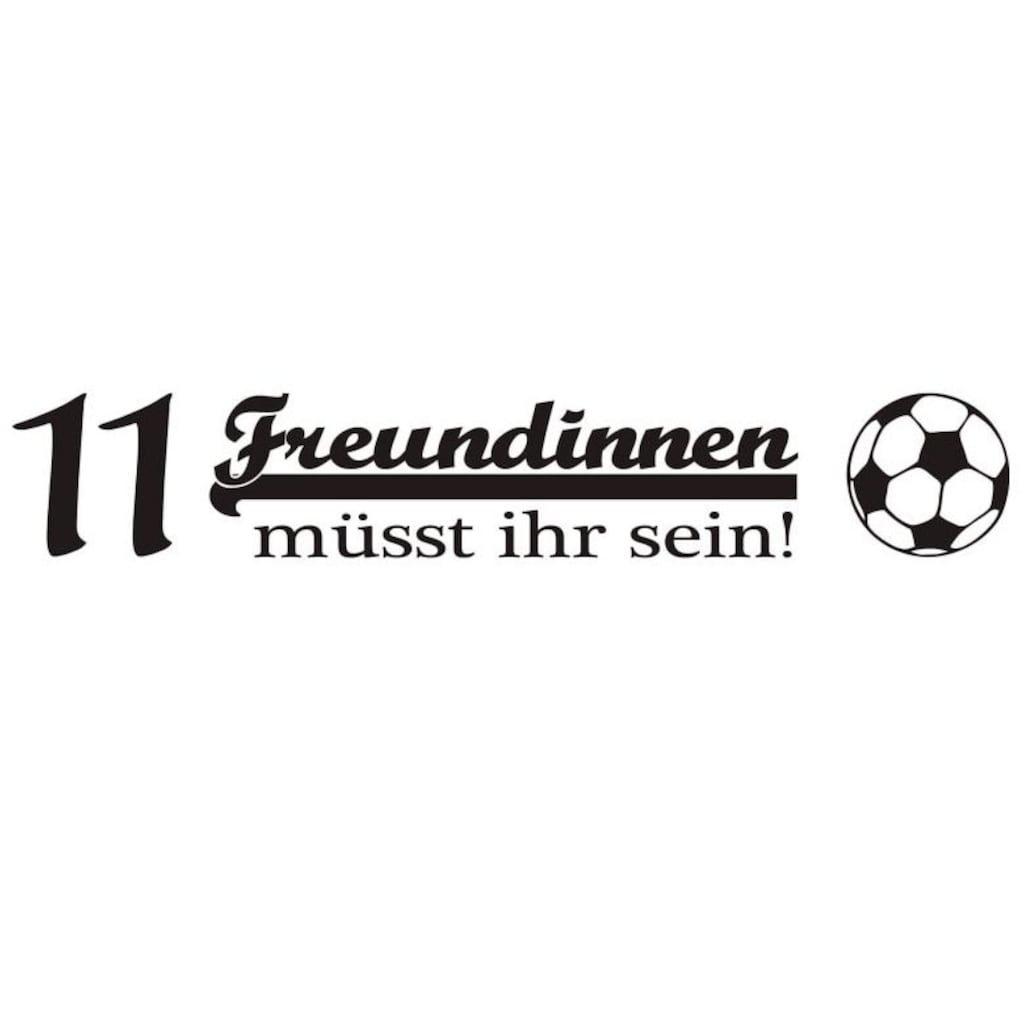 Wall-Art Wandtattoo »Fußball 11 Freundinnen«, (1 St.)