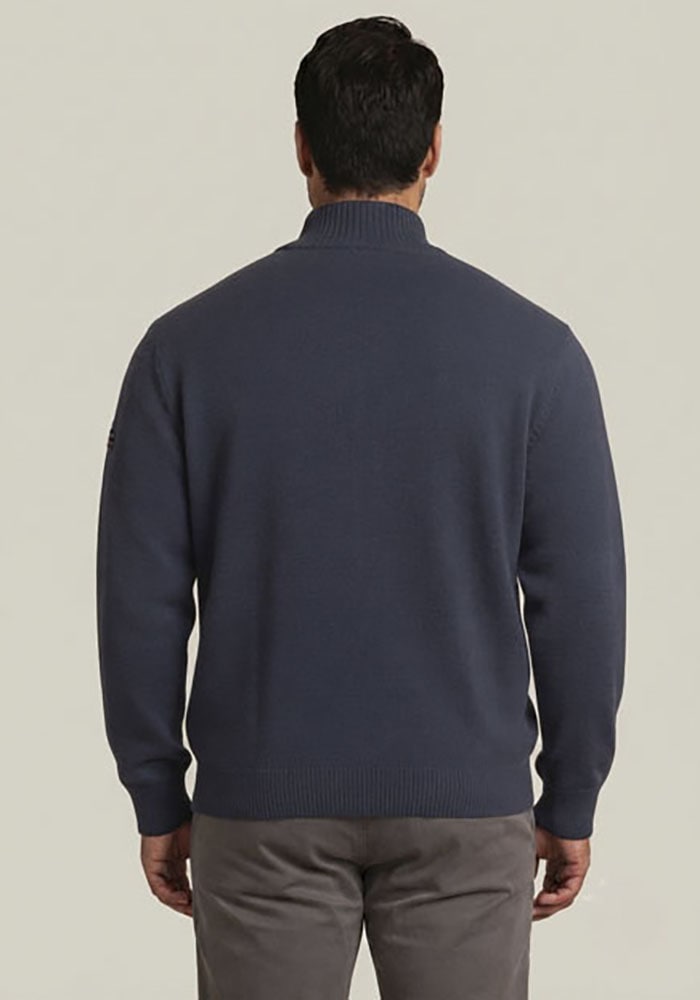 Man's World Plus Strickjacke »auch in Grosse Größen bis Gr. 7XL« Regular Fit, Langarm, mit Stehkragen, mit Reißverschluss