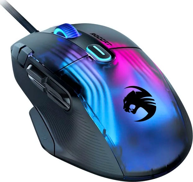 ROCCAT Gaming-Maus »Kone XP« kabelgebunden schwarz Kabellänge: 1,8 m