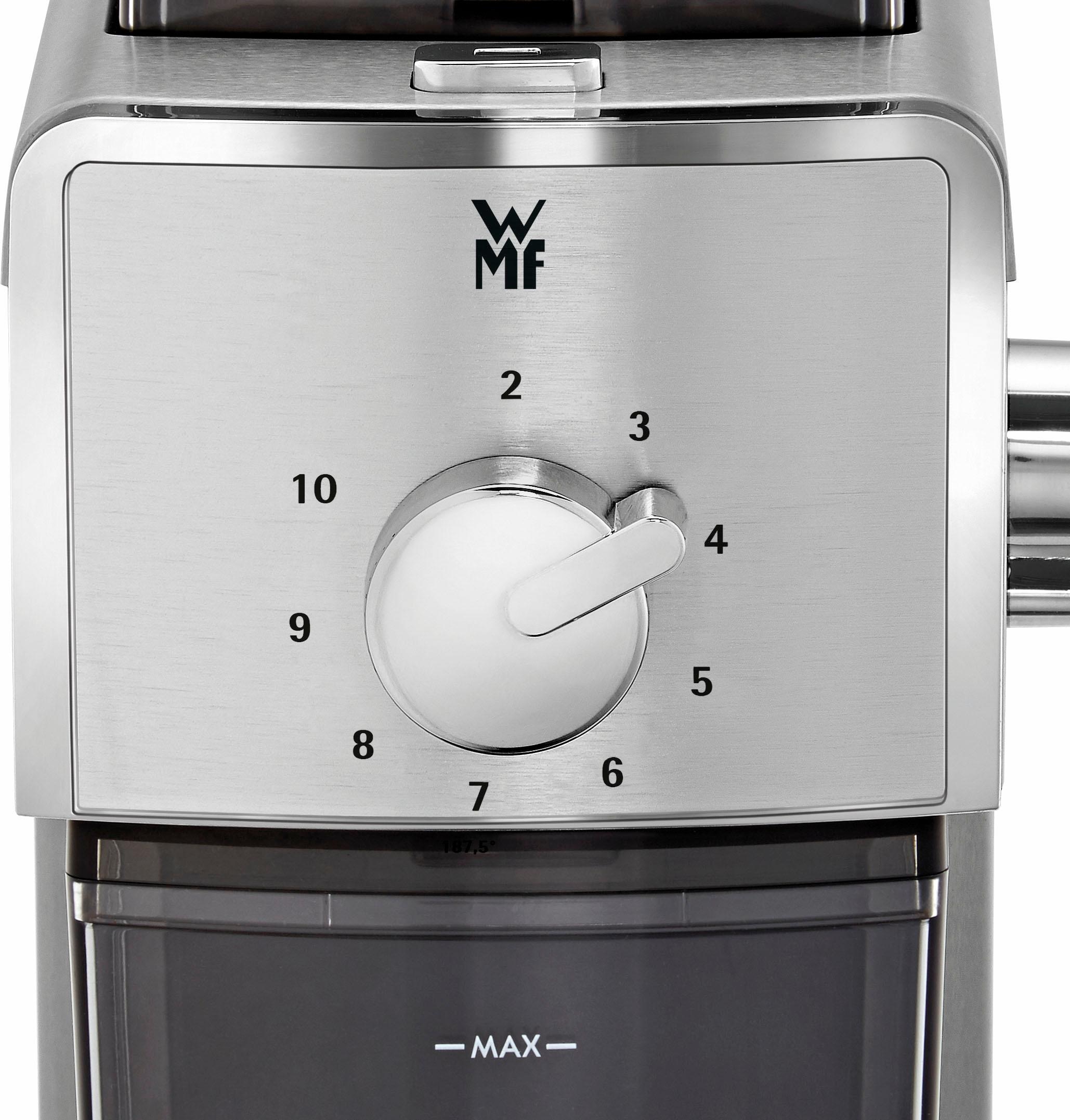 WMF Kaffeemühle »Stelio Edition«, 110 W, Scheibenmahlwerk, 180 g Bohnenbehälter