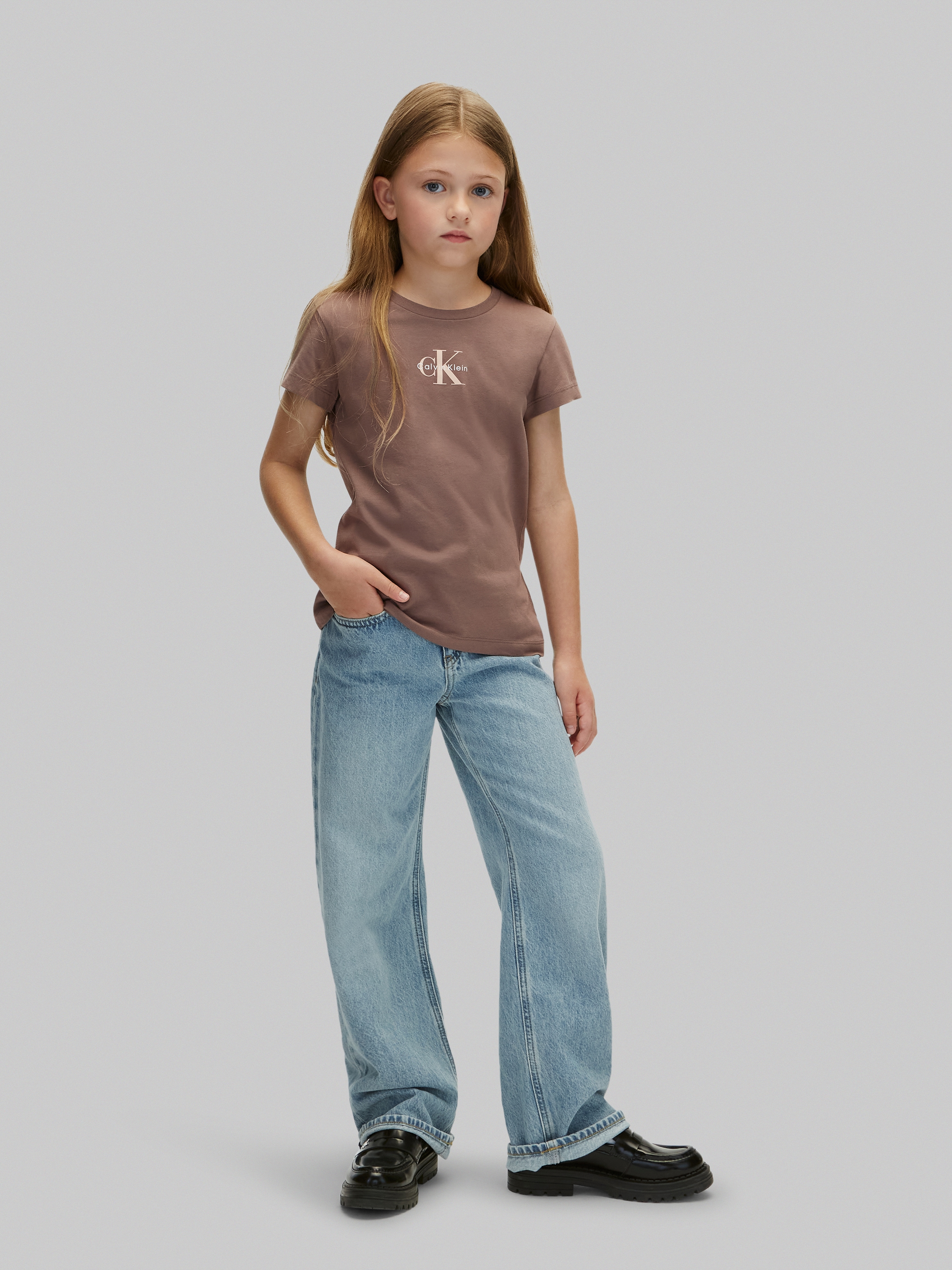 Calvin Klein Jeans T-Shirt »2PK CK SLIM SS T-SHIRT« Slim fit mit Rundhalsausschnitt