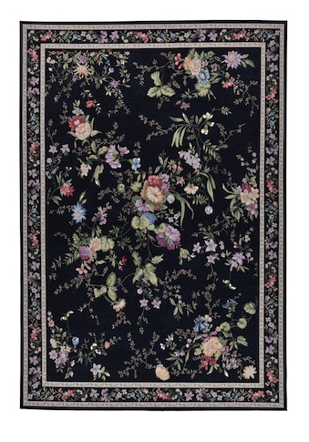 THEKO Teppich »Flomi Sagrini«, rechteckig, Flachgewebe, Pastell-Farben, Blumen Design kaufen