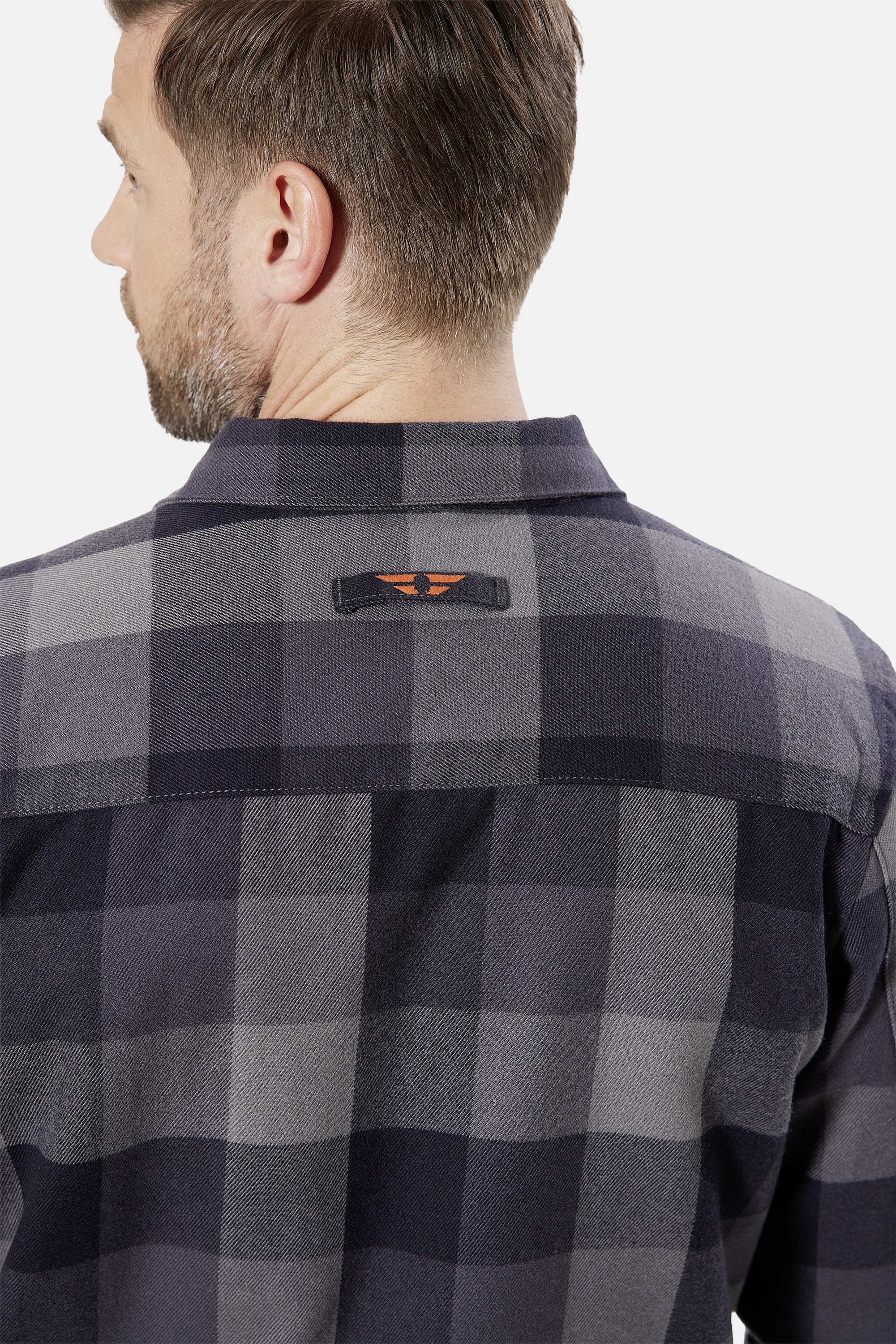 HERO by John Medoox Flanellhemd »JORIS Karohemd Overshirt« Regular Fit Casual Funktionsmaterial für Herren