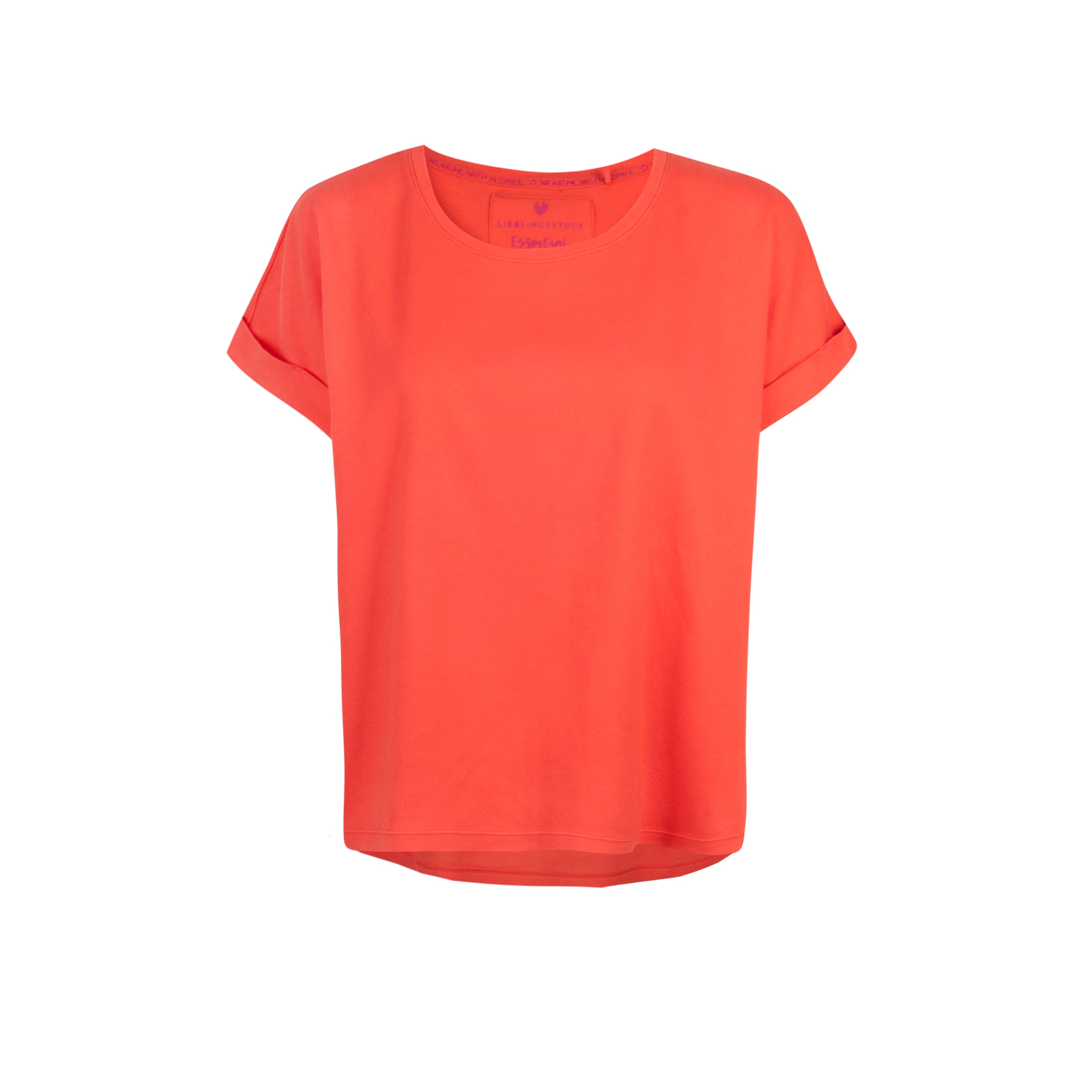 Lieblingsstück Rundhalsshirt »CamilaEp« aus reiner Baumwolle