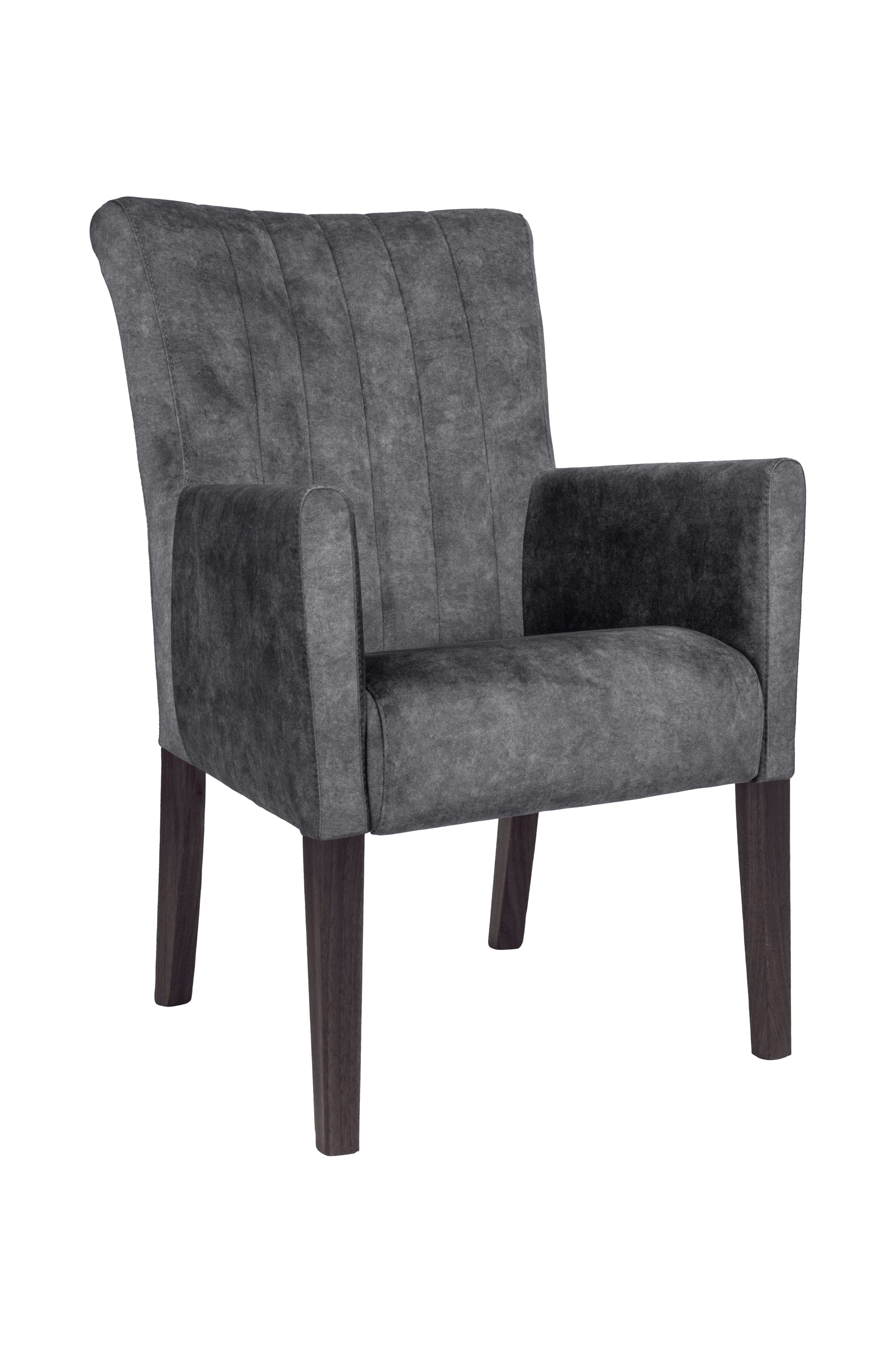 Home affaire Armlehnstuhl »King« () Esszimmerstuhl, Beingestell Massivholz günstig online kaufen