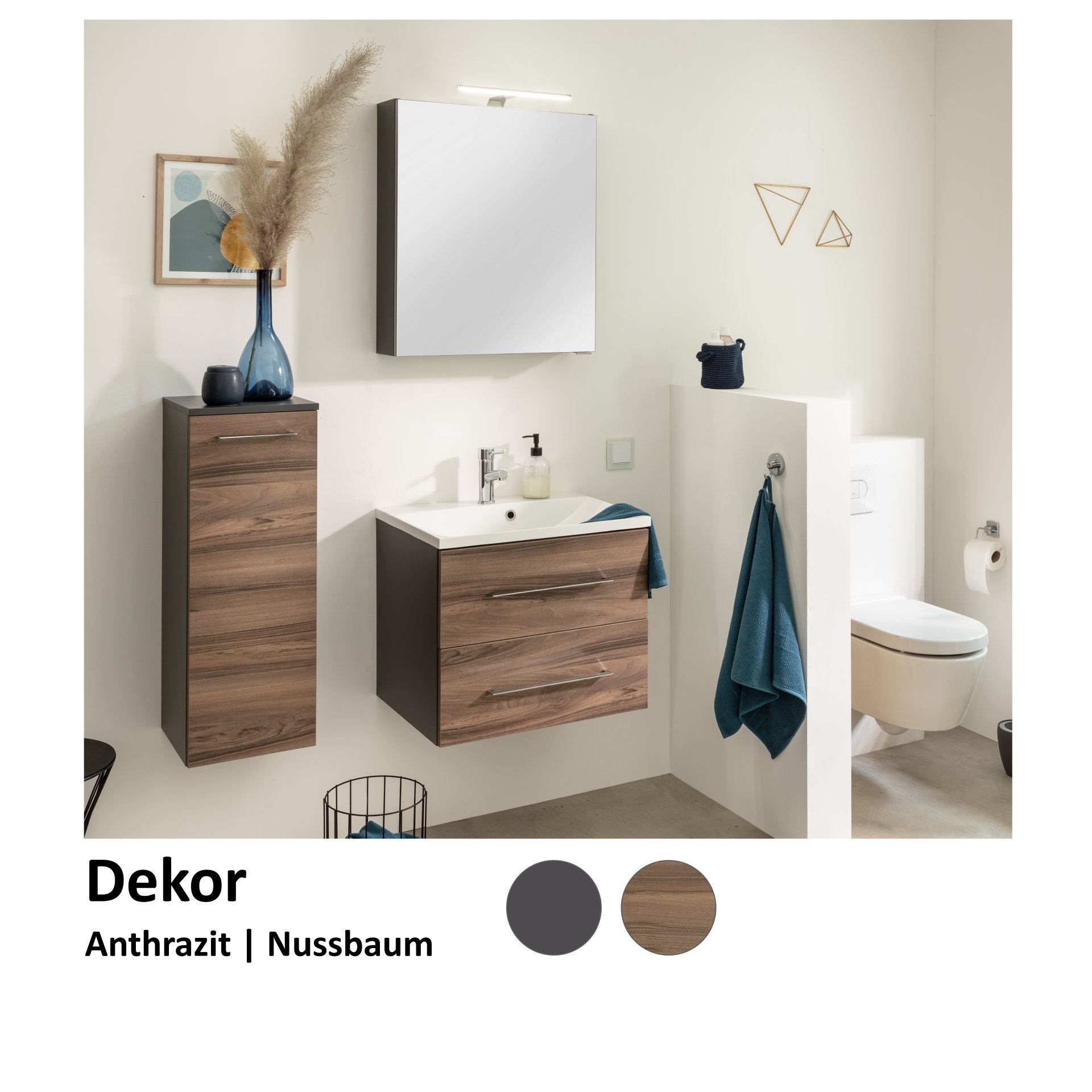 FACKELMANN Badmöbel-Set, (3 St.)