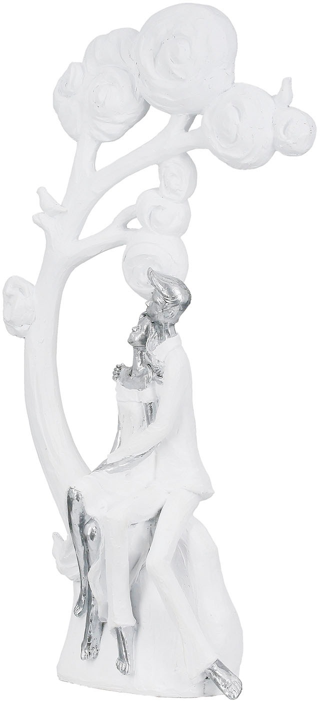 Casablanca by Gilde Dekofigur »Figur Paar; Baum Tree of love weiß H. 39,5 cm«