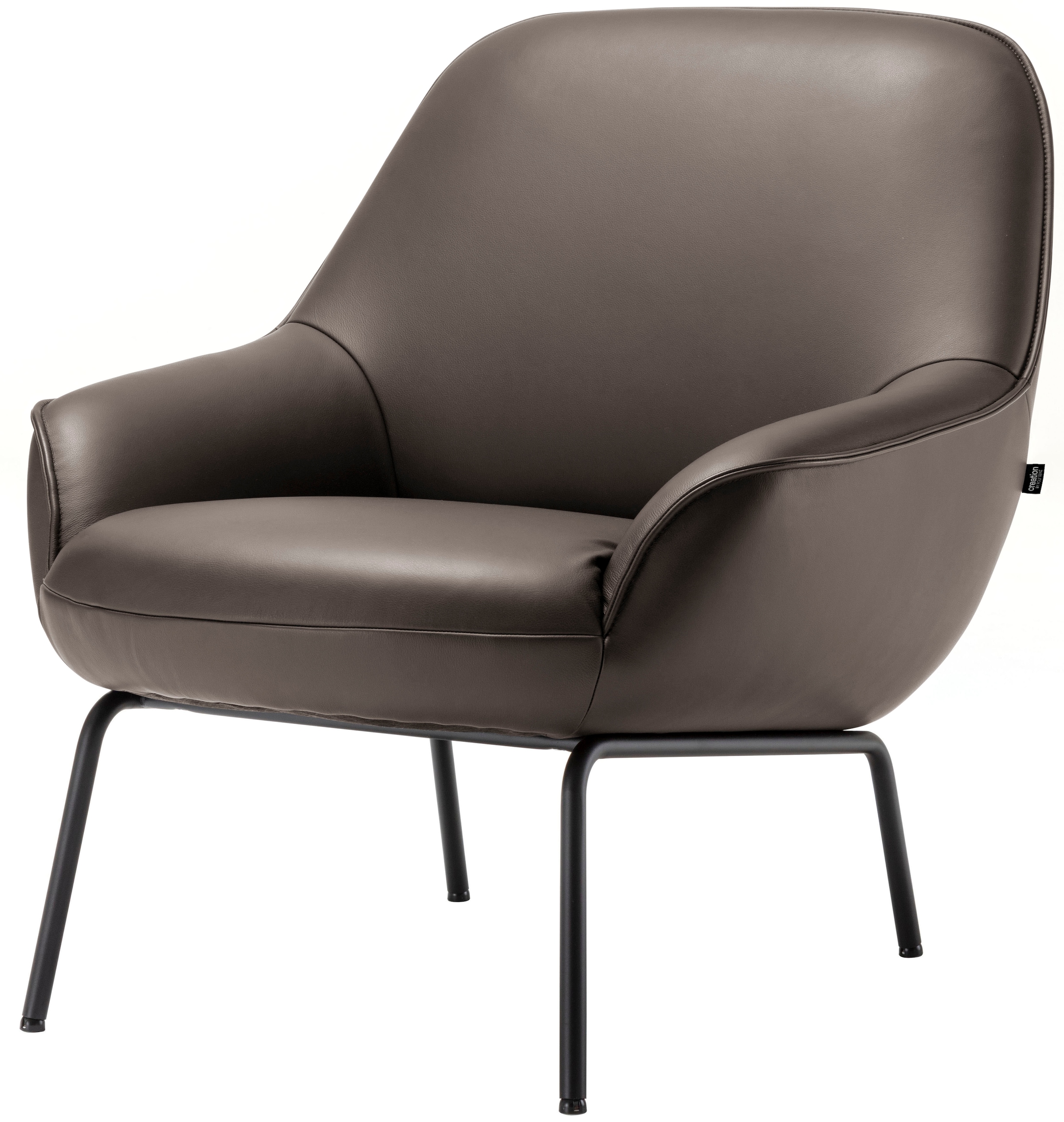 Creation BY ROLF BENZ Sessel »Designsessel CR.482 in hochwertiger Detailver günstig online kaufen