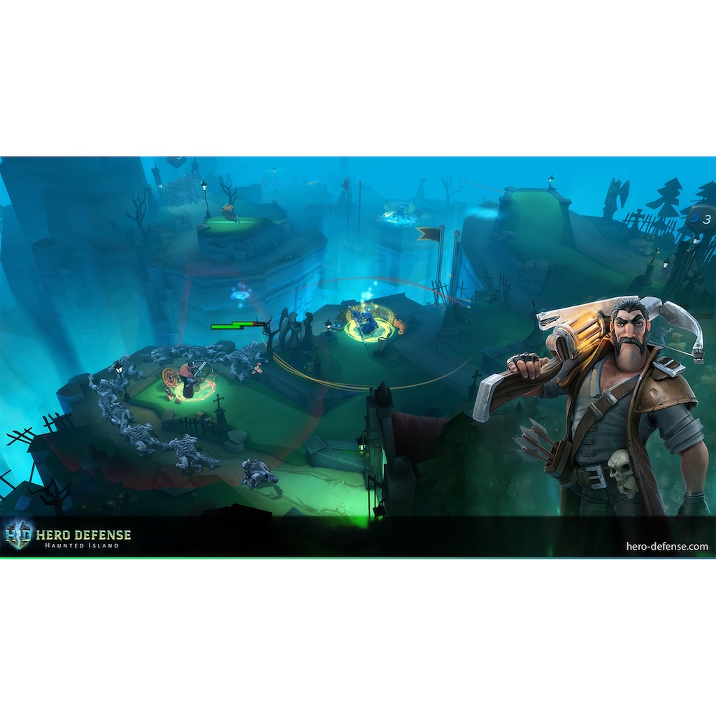 PlayStation 4 Spielesoftware »Hero Defense: Haunted Island«, PlayStation 4