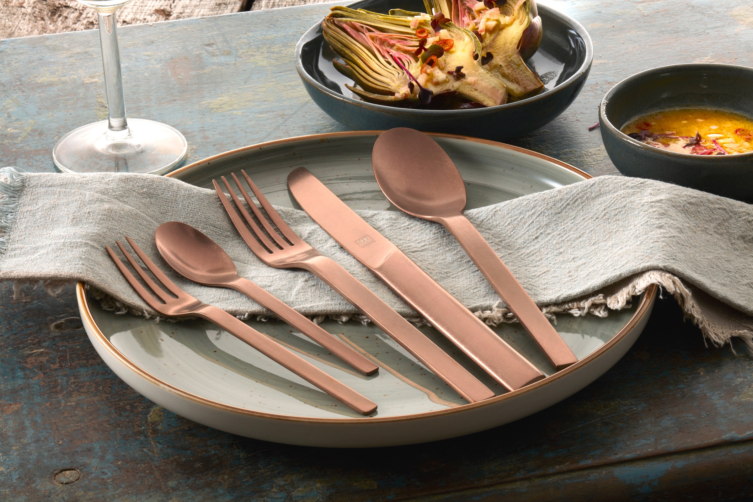 Zwilling Besteck-Set »Minimale mattiert« 18/10 Edelstahl, Rostfrei, für bis günstig online kaufen
