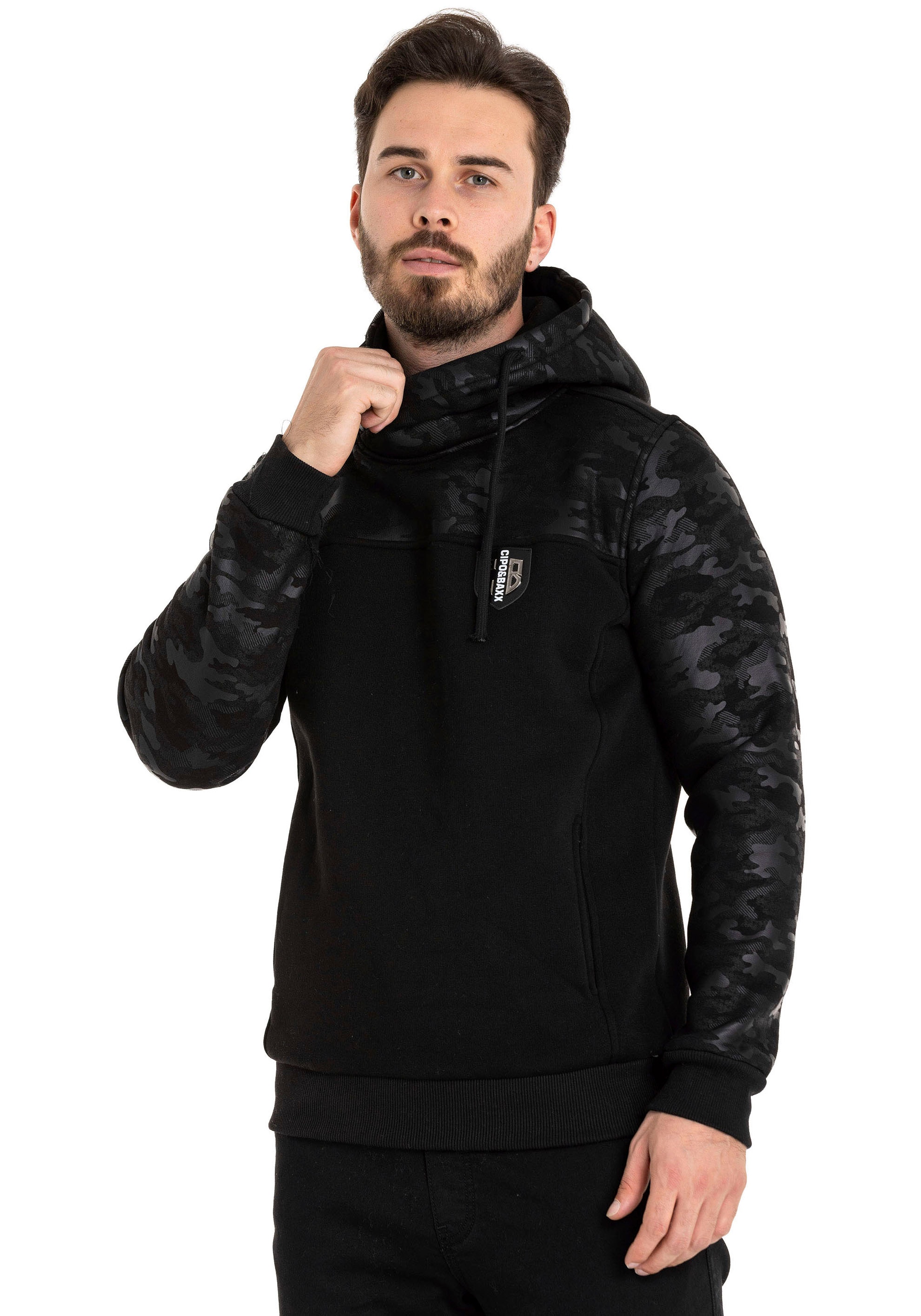 Cipo & Baxx Kapuzensweatshirt