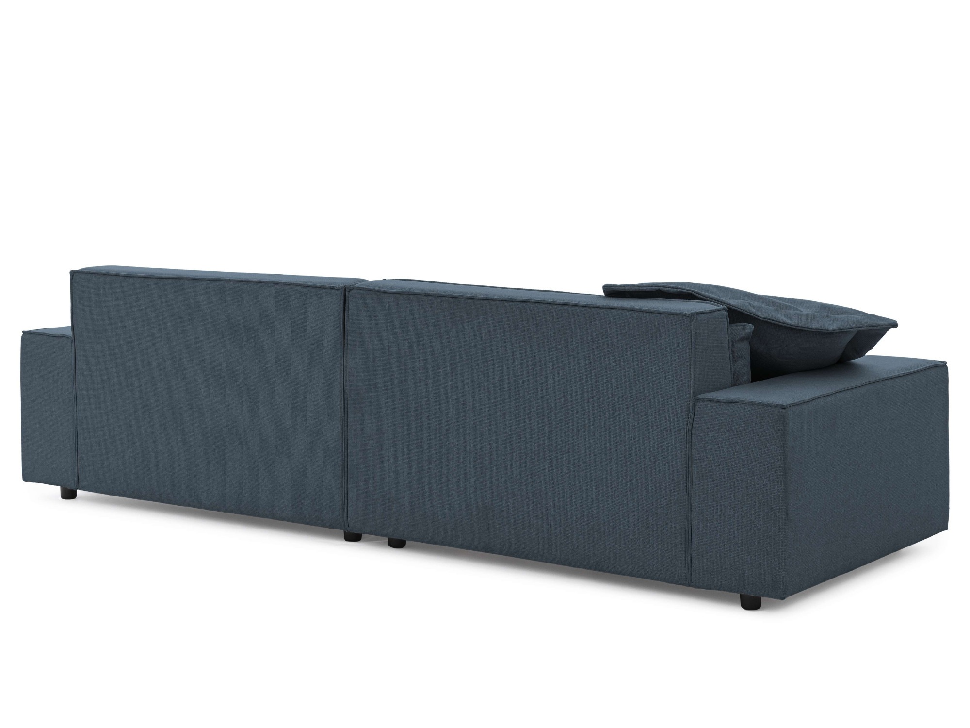 OTTO home Ecksofa »KINLEE Design-Sofa mit Recamiere rechts/links, Maße B/T/H 251/144/70cm«, L-Form mit Wellenunterfederung, ohne Bettfunktion, modern und beguem