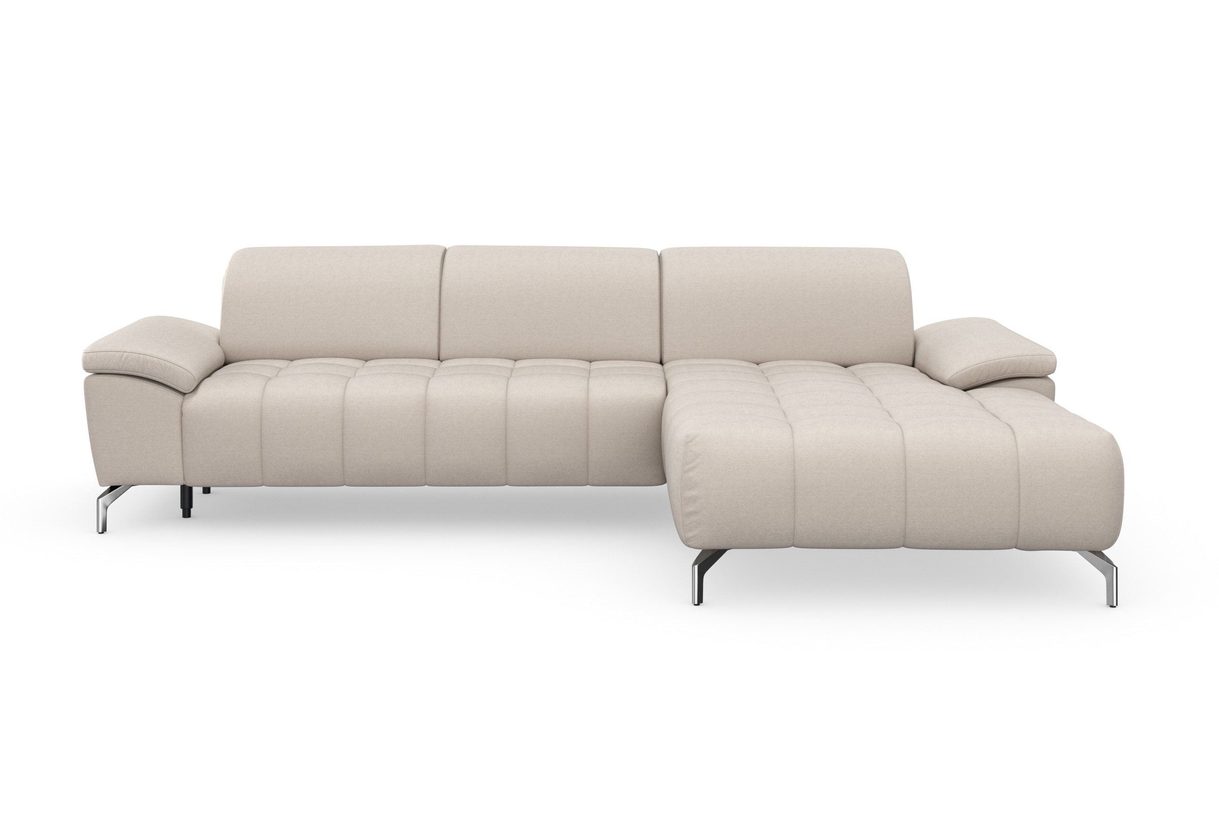 sit&more Ecksofa »Cool L-Form«, wahlweise mit Kopfteilverstellung und Vorzi günstig online kaufen