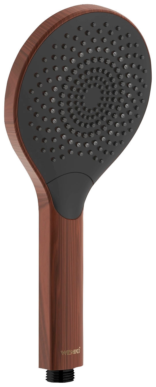 WENKO Handbrause »Watersaving«, (1 tlg.), Wood, Ø 12 cm