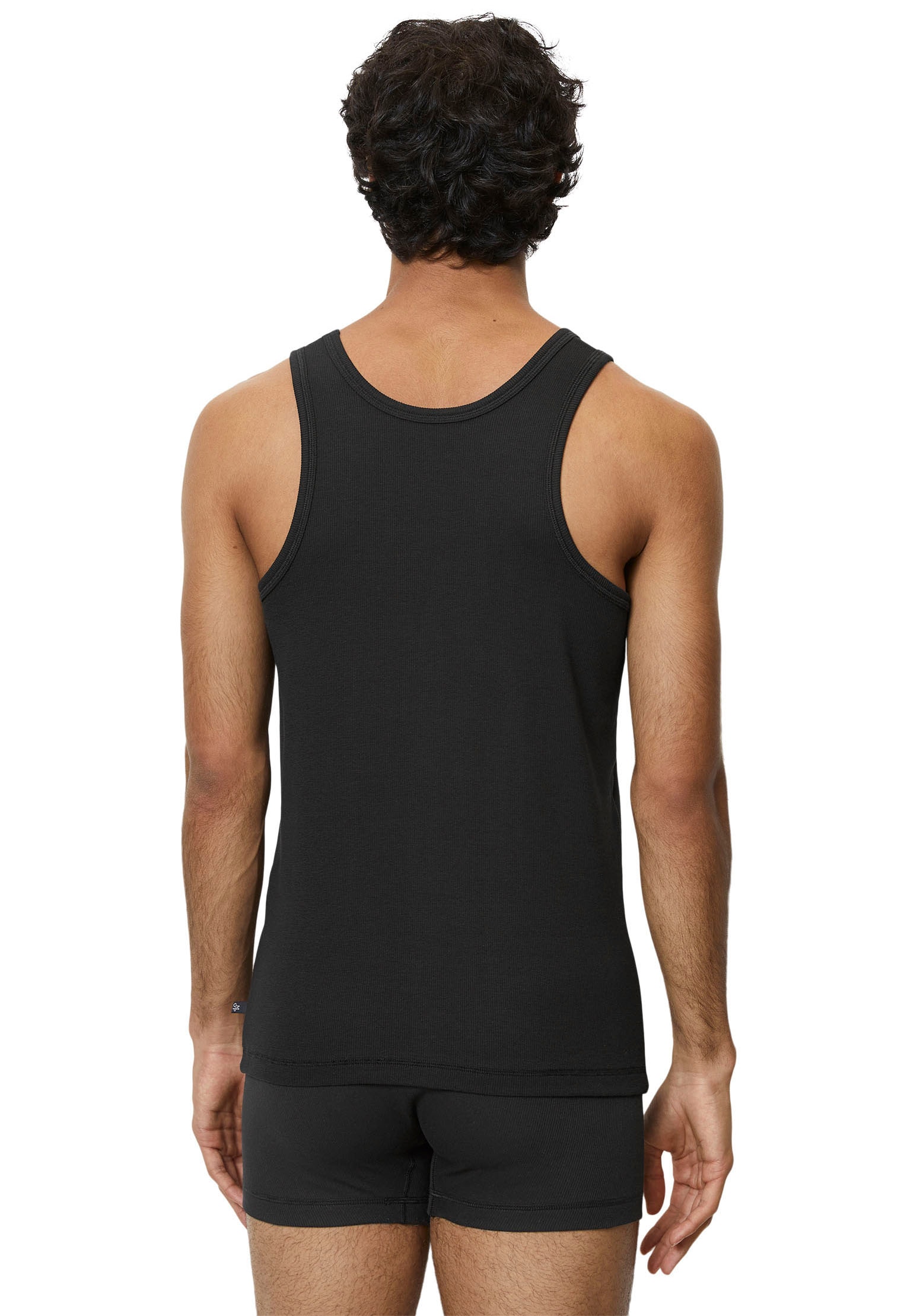 Marc O'Polo Muscleshirt »Iconic Rib«, (2er Pack), mit körpernahem Schnitt