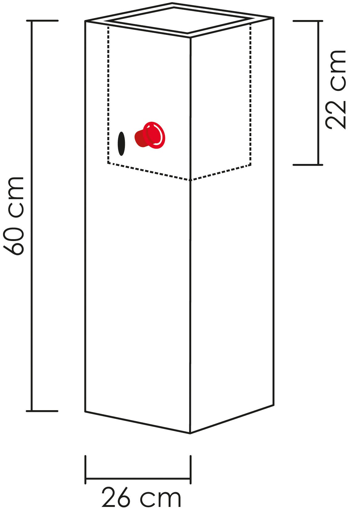 Scheurich Blumentopf »54/247 MURETTO HIGH«